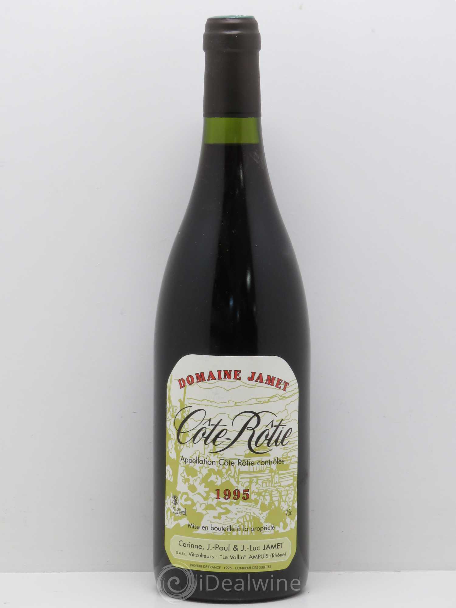Côte-Rôtie Jamet (Domaine) 1995 - Lot de 1 bouteille - 0