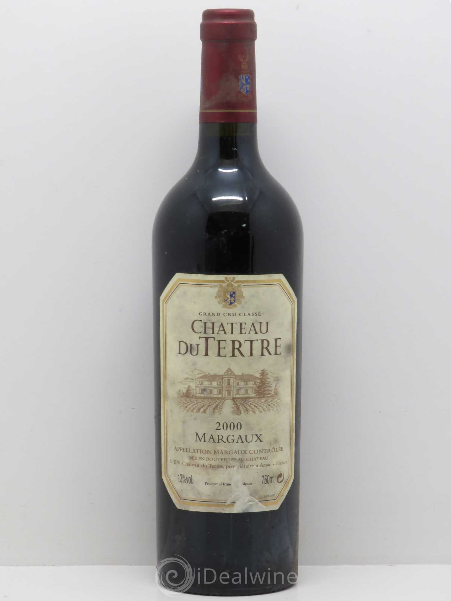 Château du Tertre 5ème Grand Cru Classé 2000 - Lot de 1 bouteille - 0