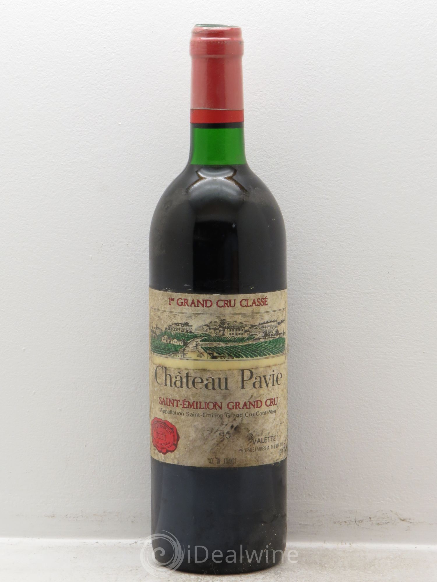 Château Pavie 1er Grand Cru Classé A 1990 - Lot de 1 bouteille - 0