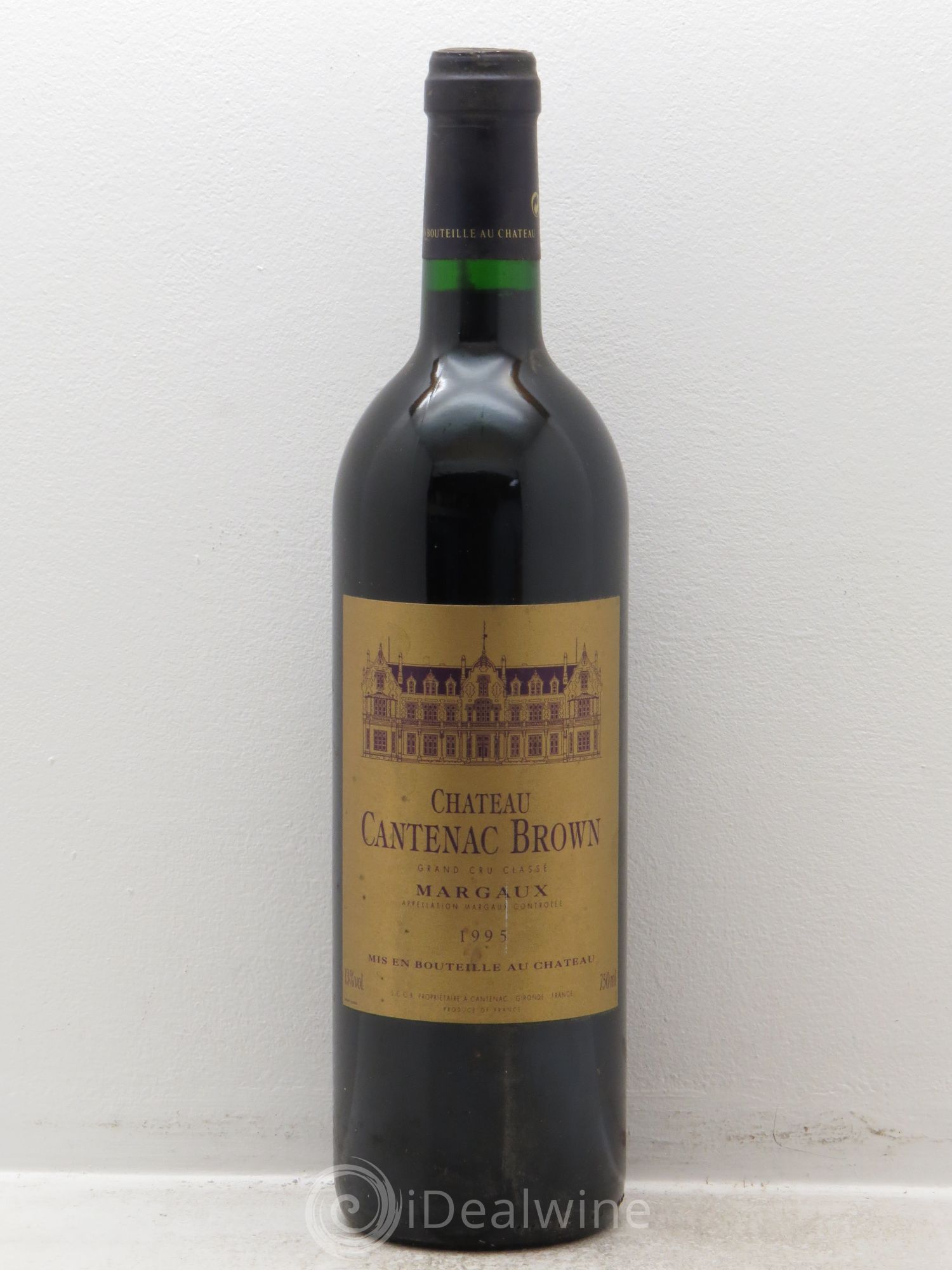 Château Cantenac Brown 3ème Grand Cru Classé 1995 - Lot de 1 bouteille - 0