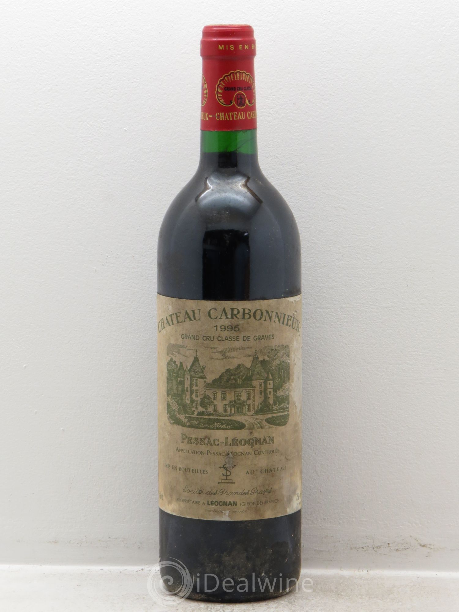 Château Carbonnieux Cru Classé de Graves 1995 - Lot de 1 bouteille - 0