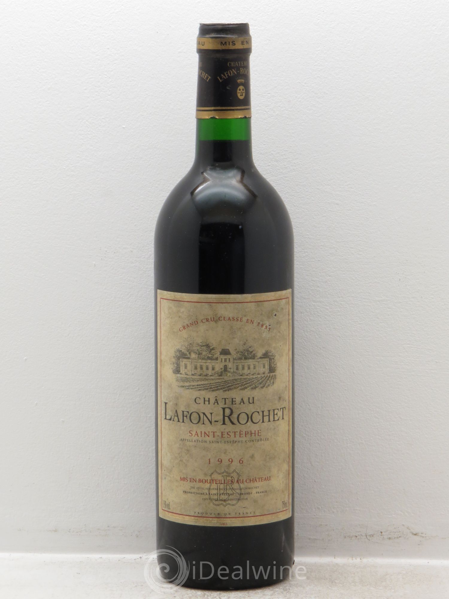 Château Lafon Rochet 4ème Grand Cru Classé 1996 - Lot de 1 bouteille - 0