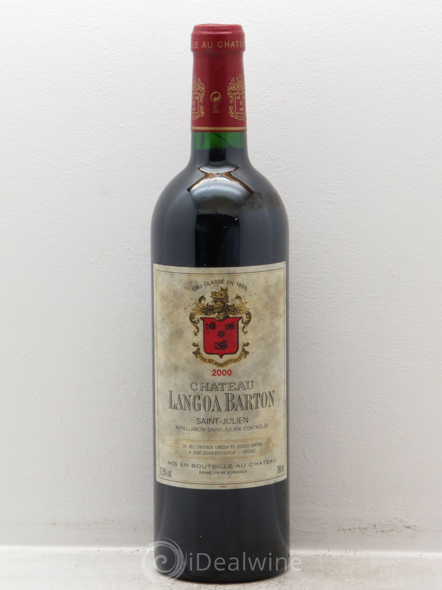 Château Langoa Barton 3ème Grand Cru Classé 2000 - Lot de 1 bouteille - 0