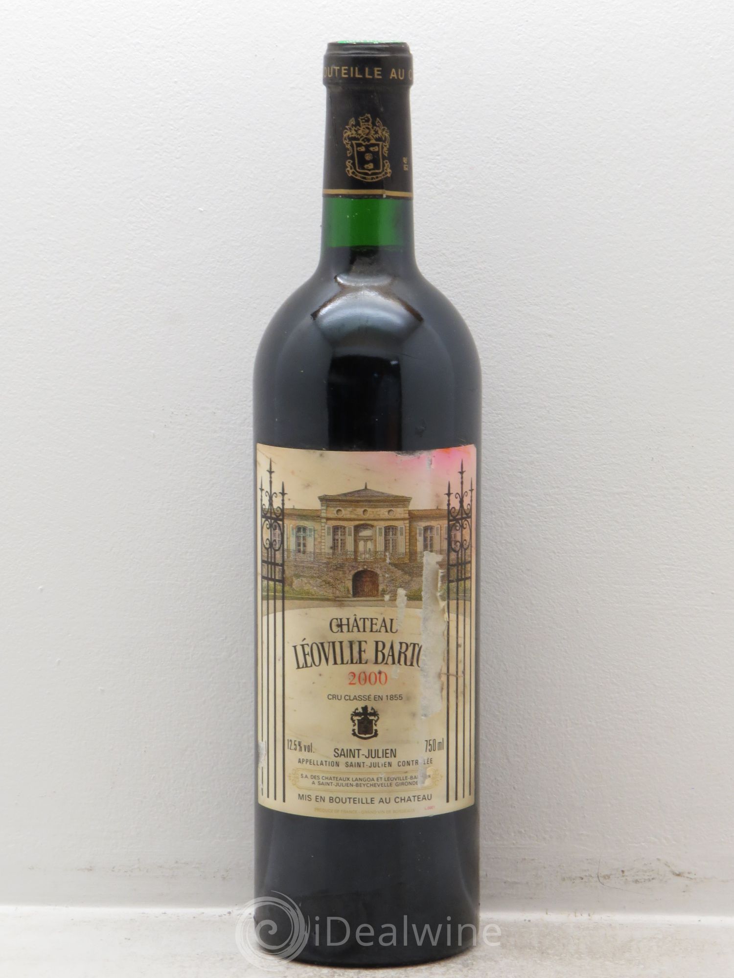 Château Léoville Barton 2ème Grand Cru Classé 2000 - Lot de 1 bouteille - 0