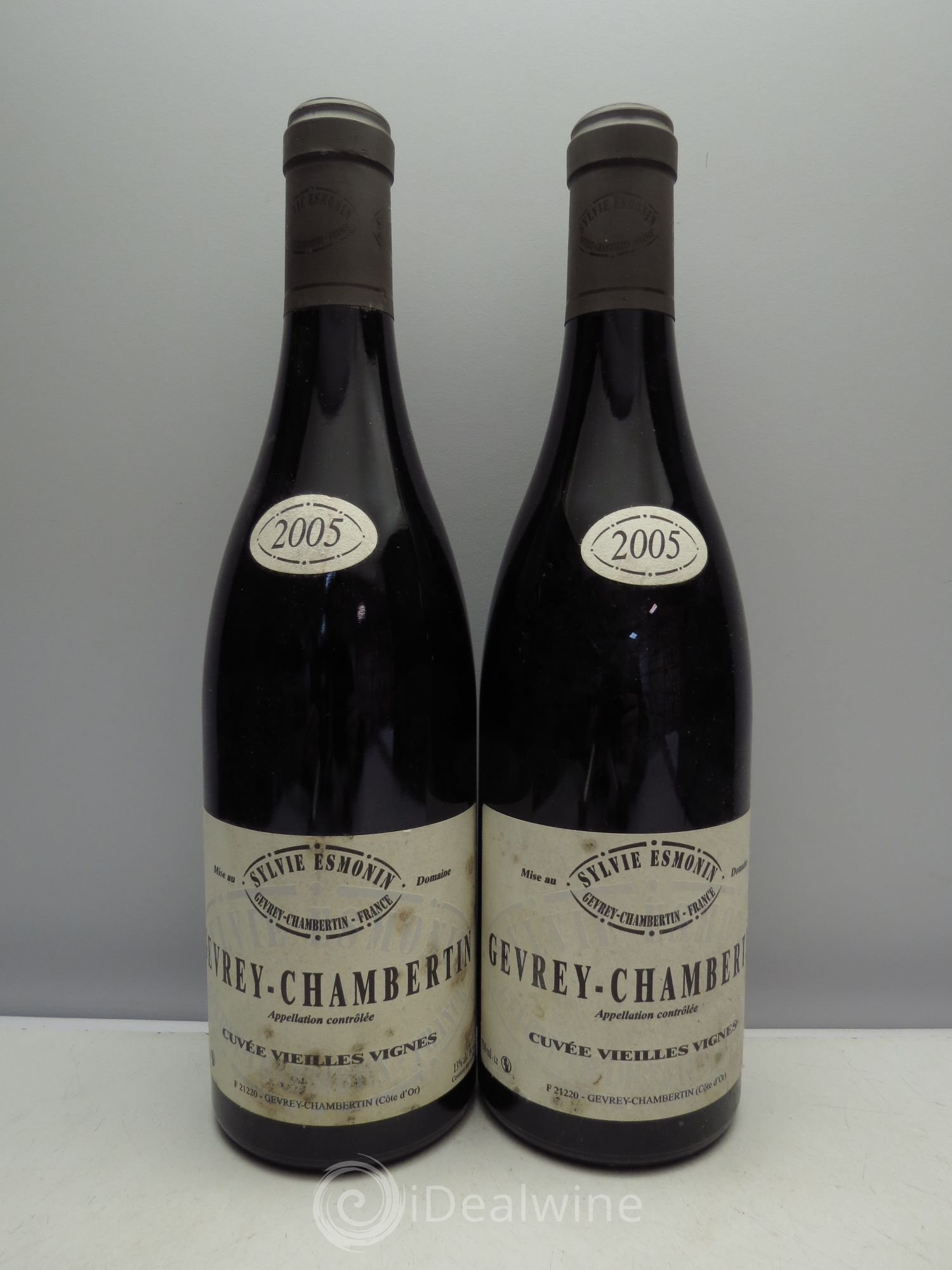 Gevrey-Chambertin Vieilles Vignes Sylvie Esmonin 2005 - Lotto di 2 bottiglie - 0