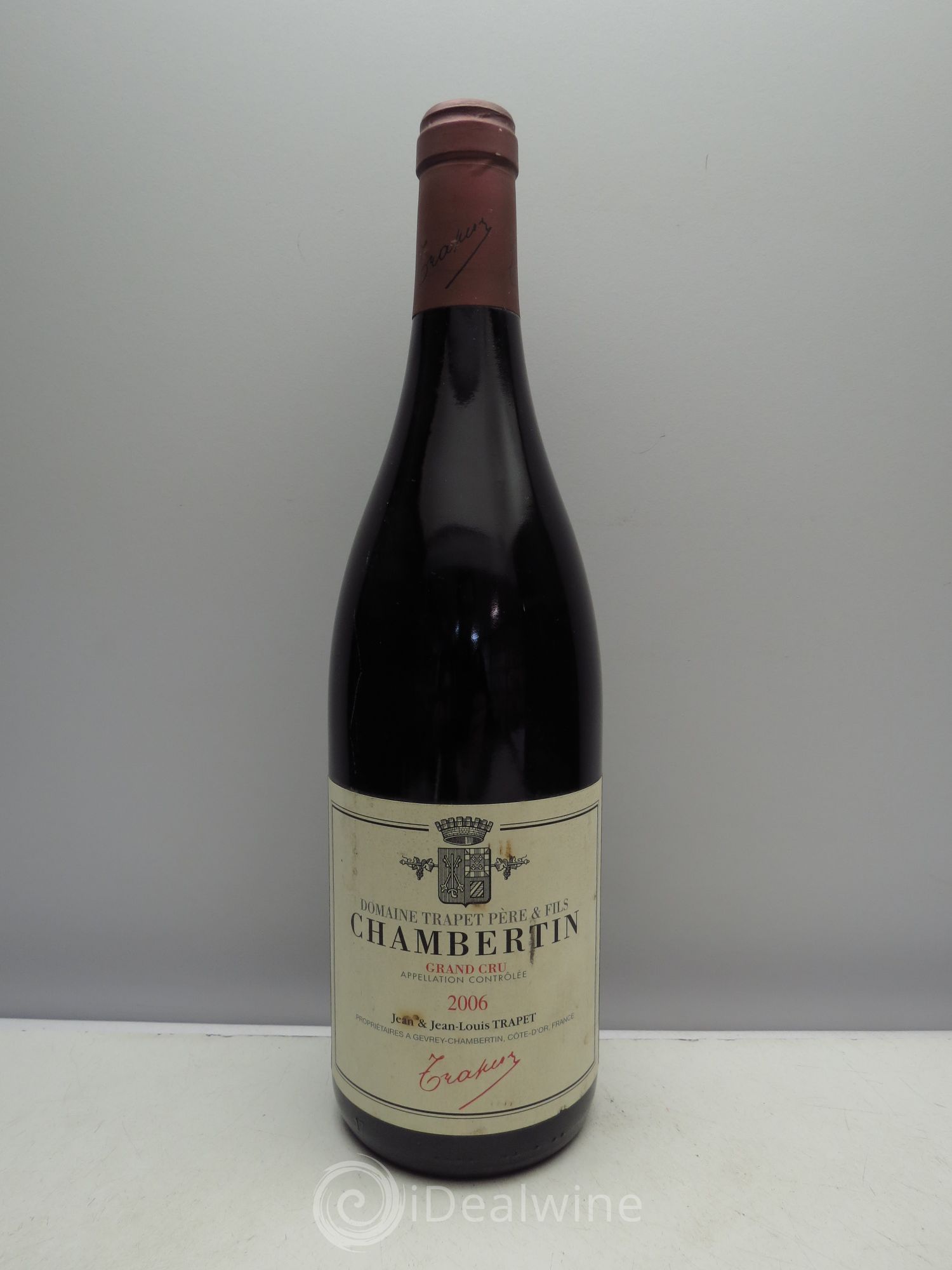 Chambertin Grand Cru 2006 - Lot de 1 bouteille - 0