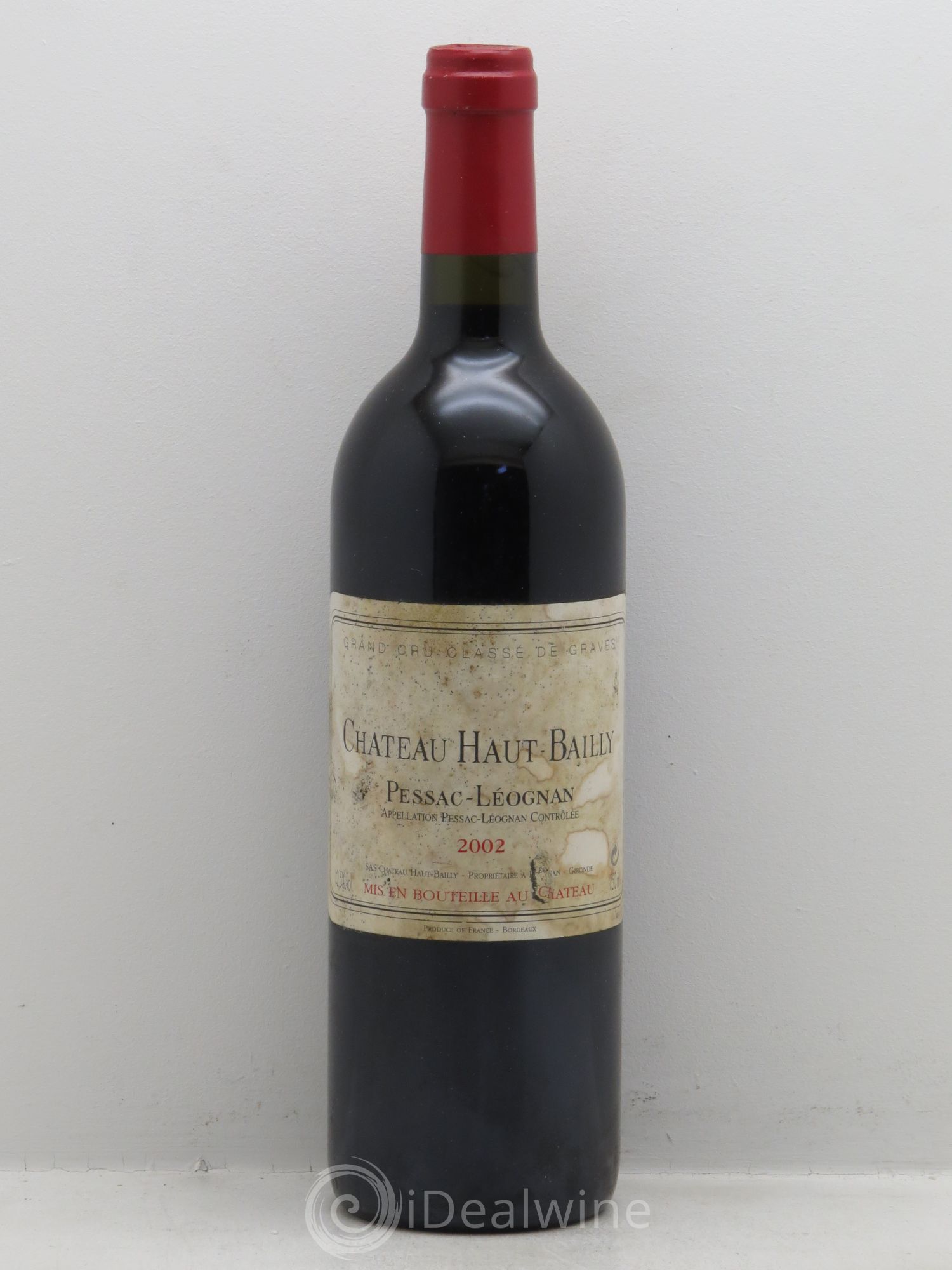 Château Haut-Bailly Cru Classé de Graves 2002 - Lot de 1 bouteille - 0