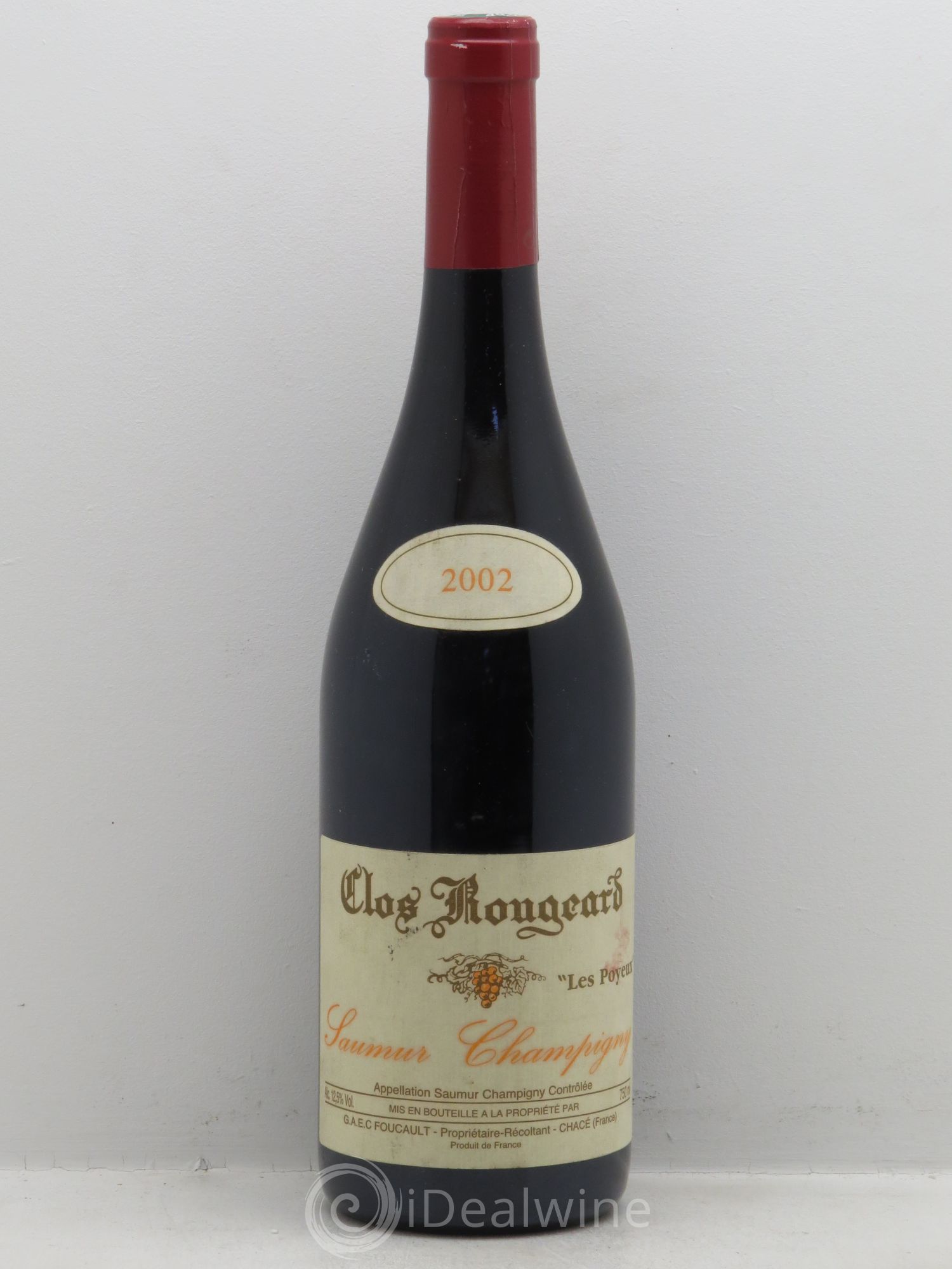 Saumur-Champigny Les Poyeux Clos Rougeard 2002 - Lot de 1 bouteille - 0