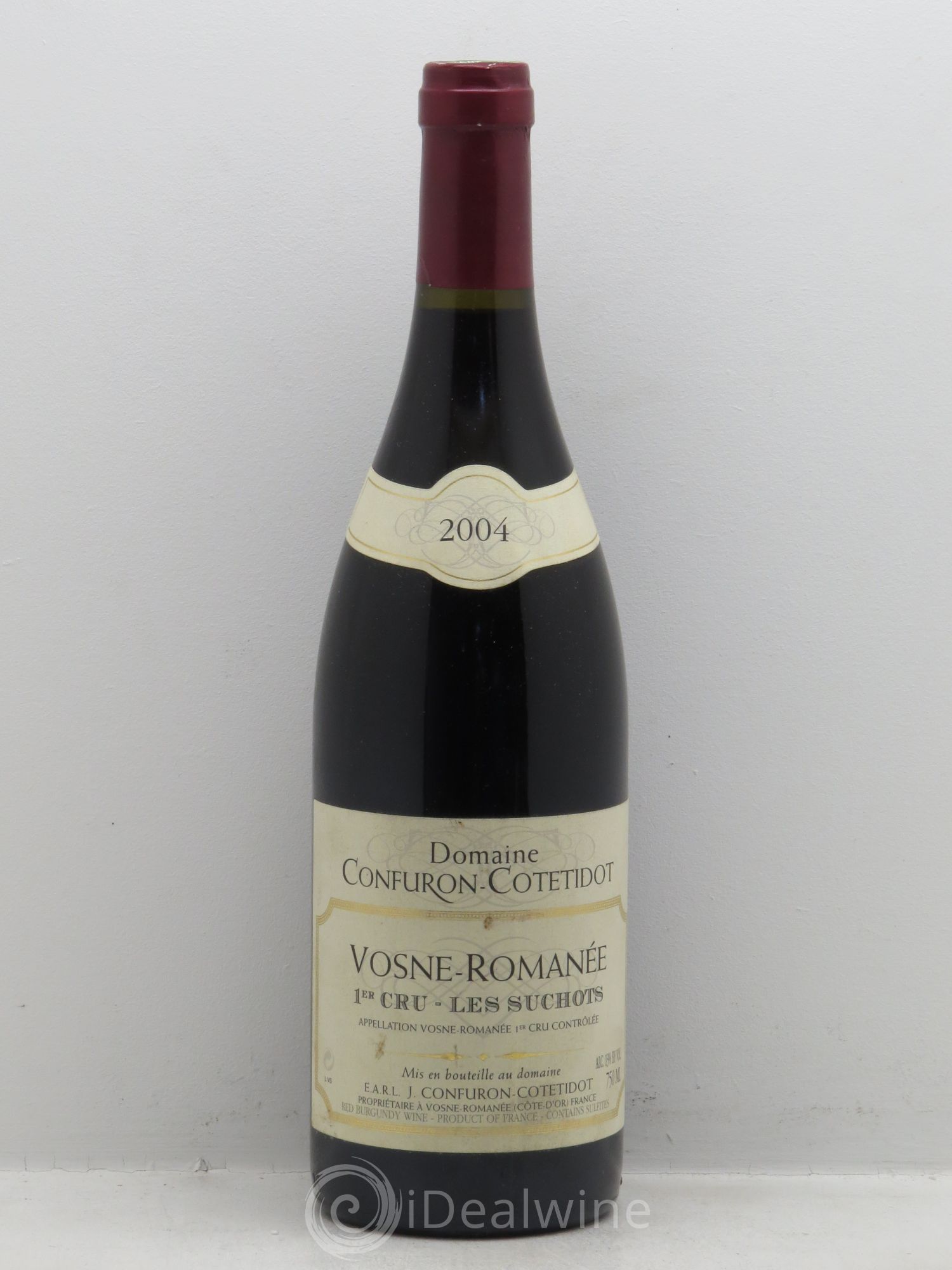Vosne-Romanée 1er Cru Les Suchots Confuron-Cotetidot 2004 - Lot de 1 bouteille - 0