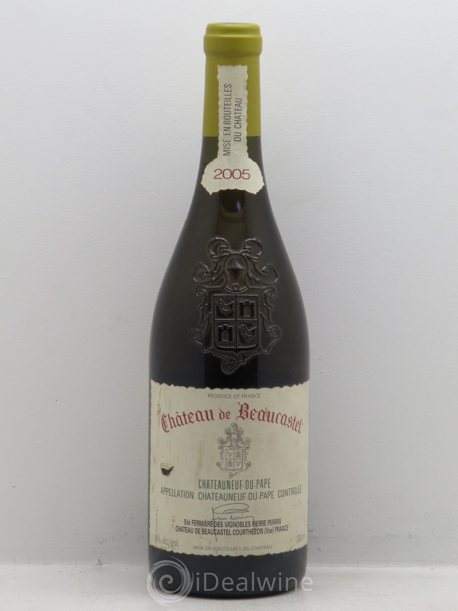 Châteauneuf-du-Pape Château de Beaucastel Famille Perrin 2005 - Lot de 1 bouteille - 0