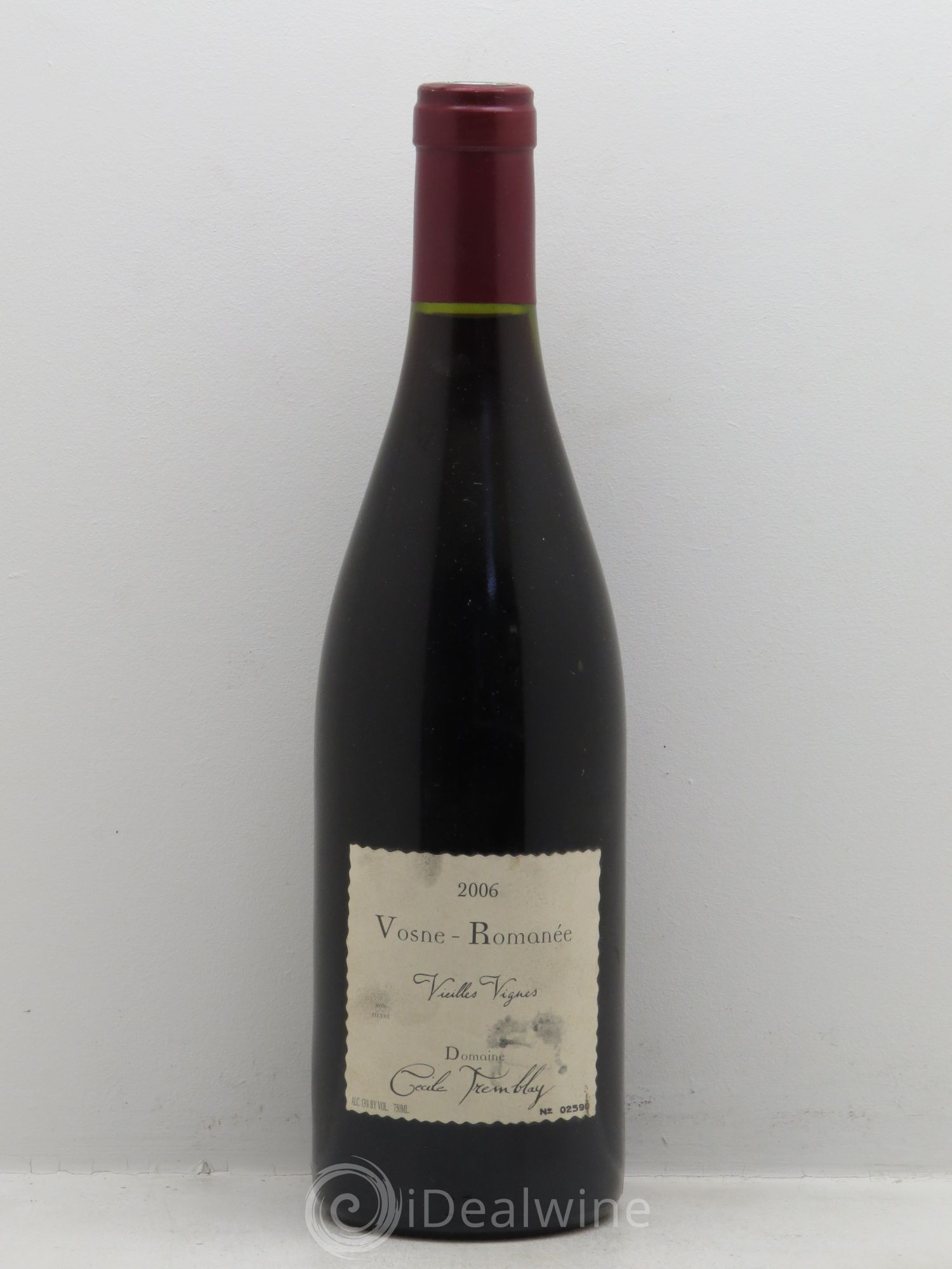 Vosne-Romanée Domaine Céline Tremblay Vieilles vignes 2006 - Posten von 1 Flasche - 0