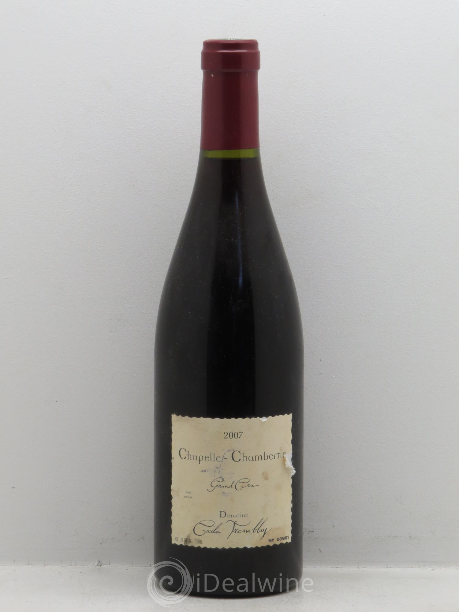 Chapelle-Chambertin Grand Cru Domaine Céline Tremblay 2007 - Posten von 1 Flasche - 0