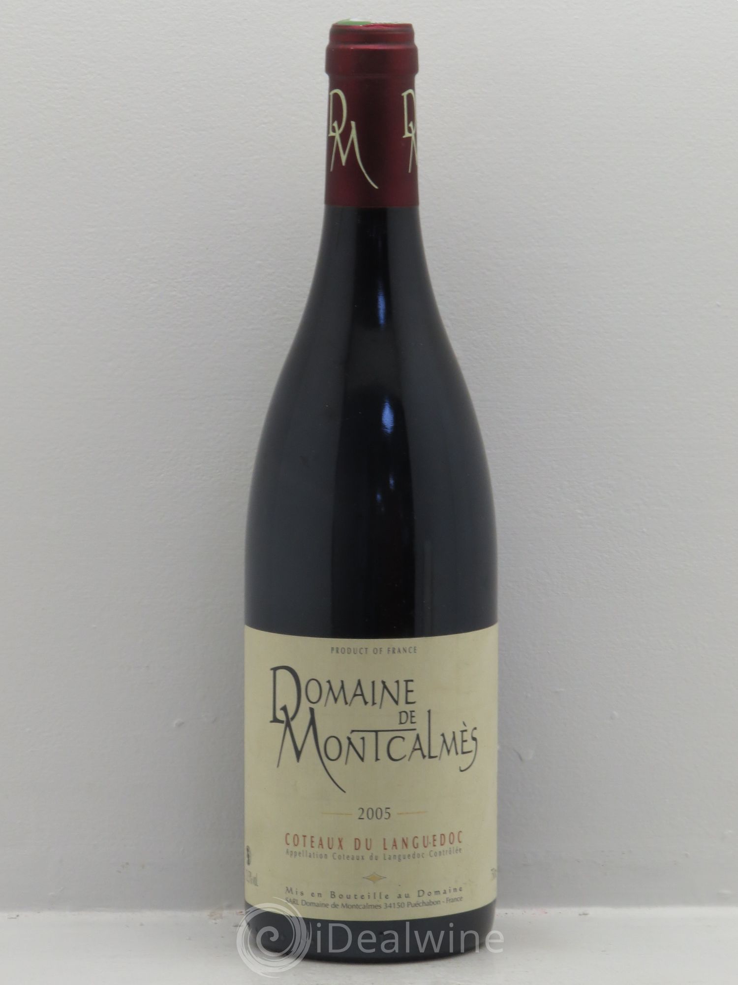 Coteaux du Languedoc Domaine Montcalmès 2005 - Posten von 1 Flasche - 0