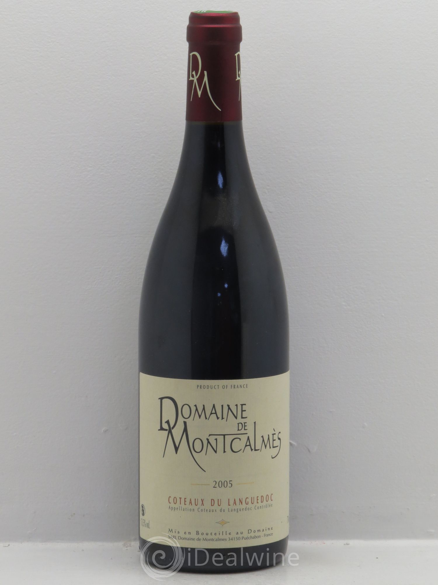 Coteaux du Languedoc Domaine Montcalmès 2005 - Posten von 1 Flasche - 0