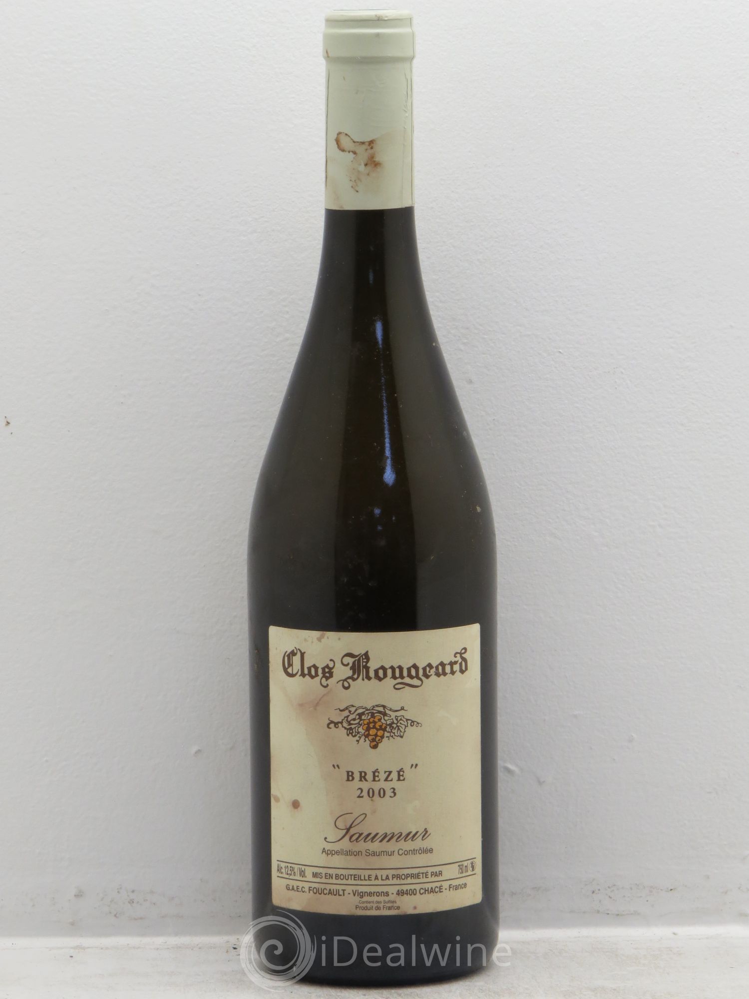 Saumur Brézé Clos Rougeard 2003 - Lot de 1 bouteille - 0