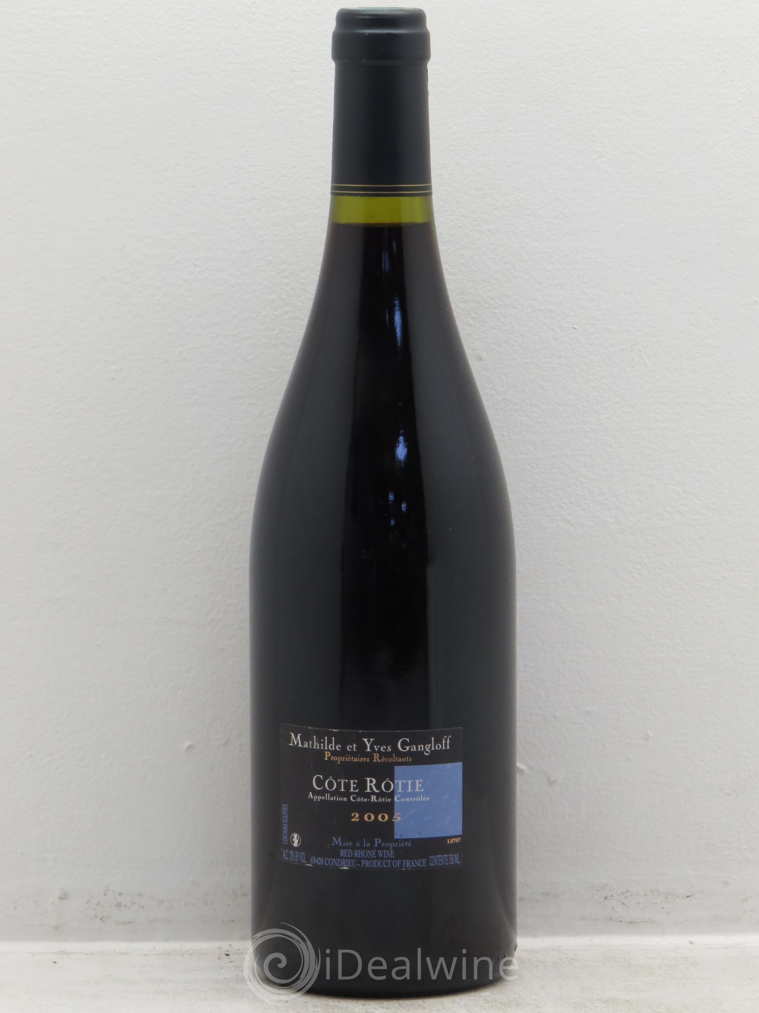 Côte-Rôtie La Barbarine Gangloff (Domaine) 2005 - Posten von 1 Flasche - 1