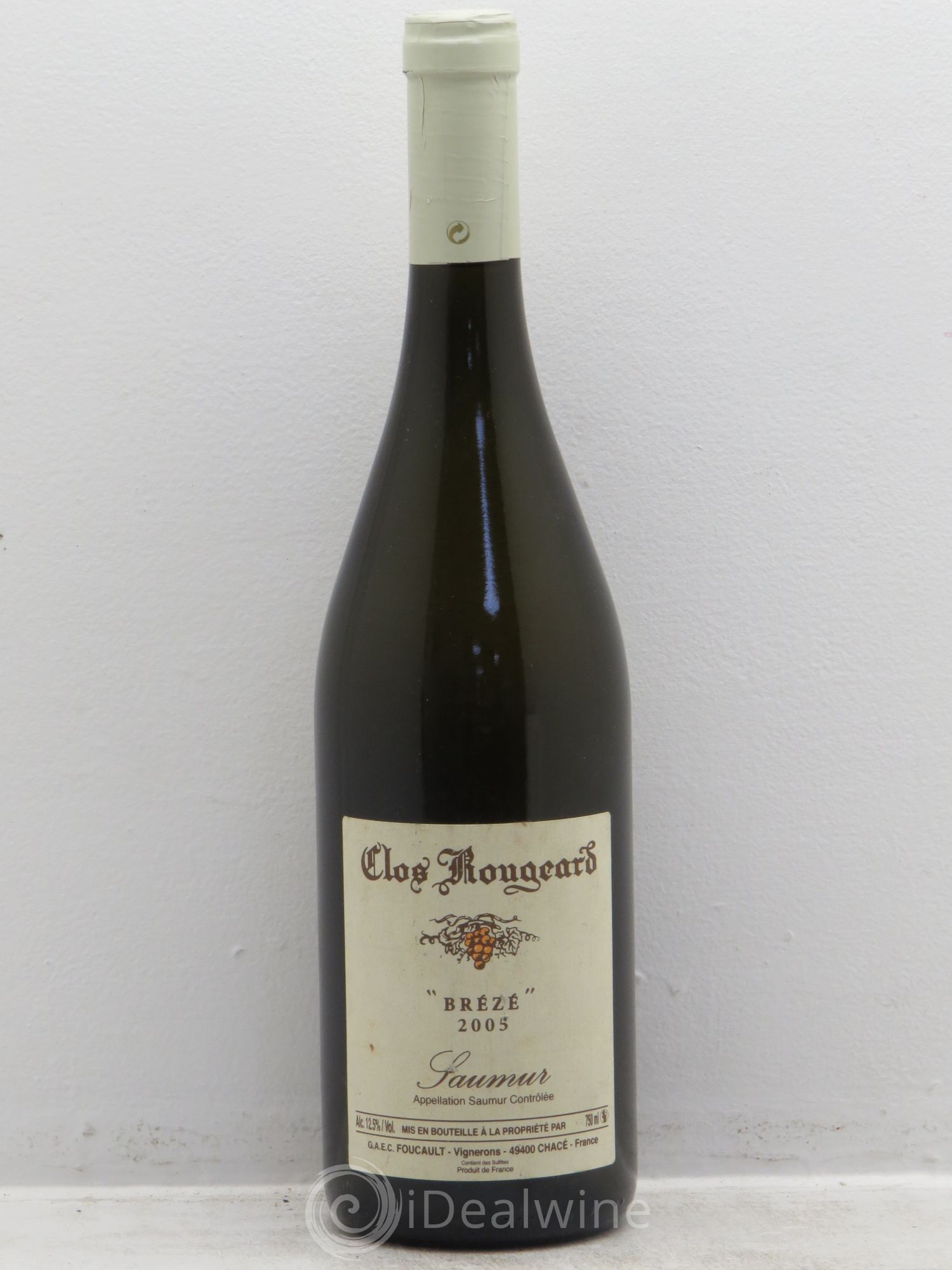 Saumur Brézé Clos Rougeard 2005 - Lot de 1 bouteille - 0