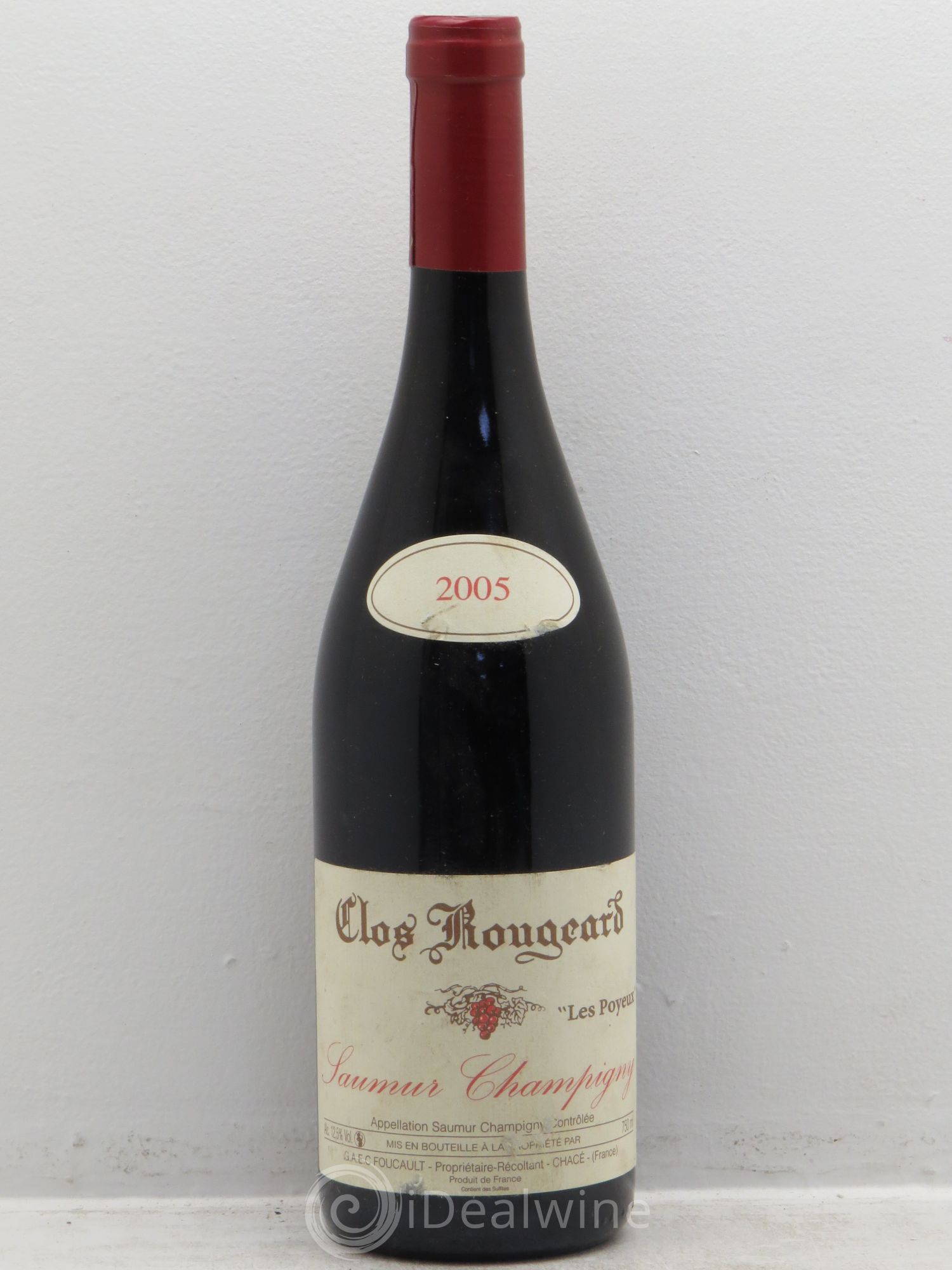 Saumur-Champigny Les Poyeux Clos Rougeard 2005 - Lot de 1 bouteille - 0
