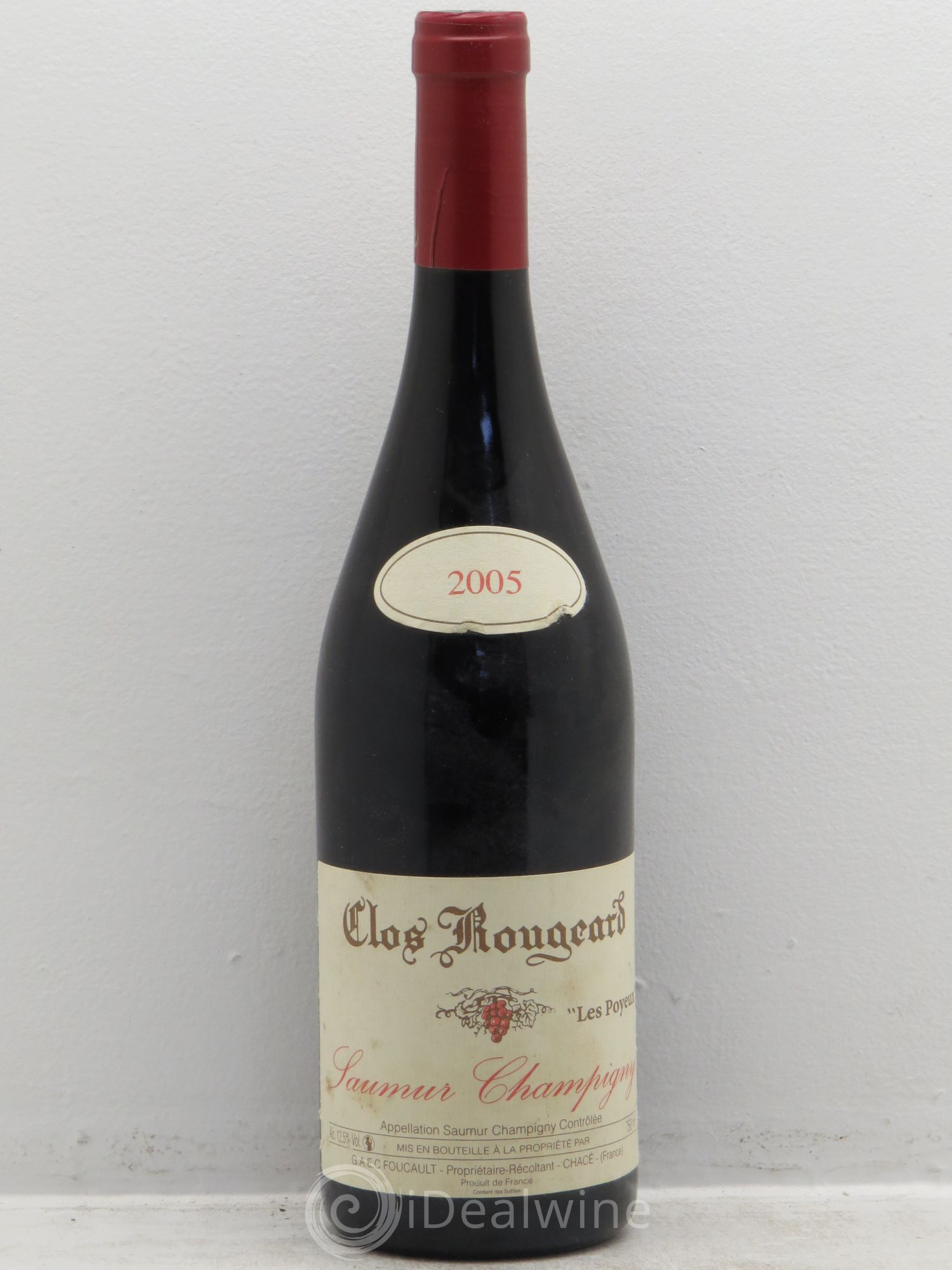 Saumur-Champigny Les Poyeux Clos Rougeard 2005 - Lot de 1 bouteille - 0