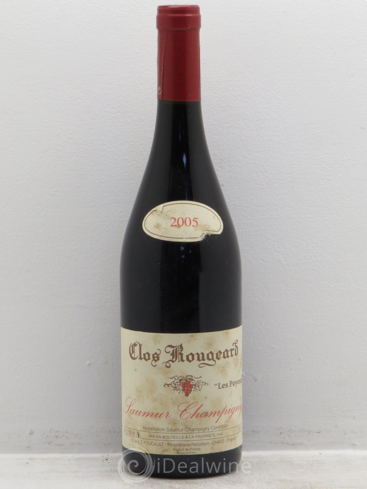 Saumur-Champigny Les Poyeux Clos Rougeard 2005 - Lot de 1 bouteille - 0