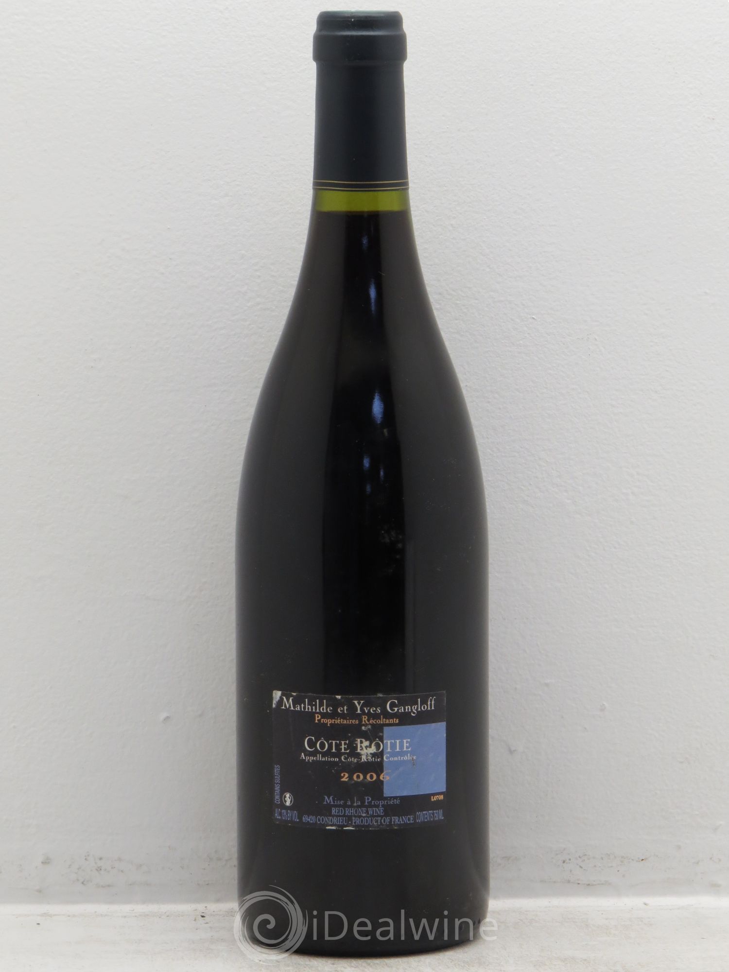 Côte-Rôtie La Barbarine Gangloff (Domaine) 2006 - Lot de 1 bouteille - 1