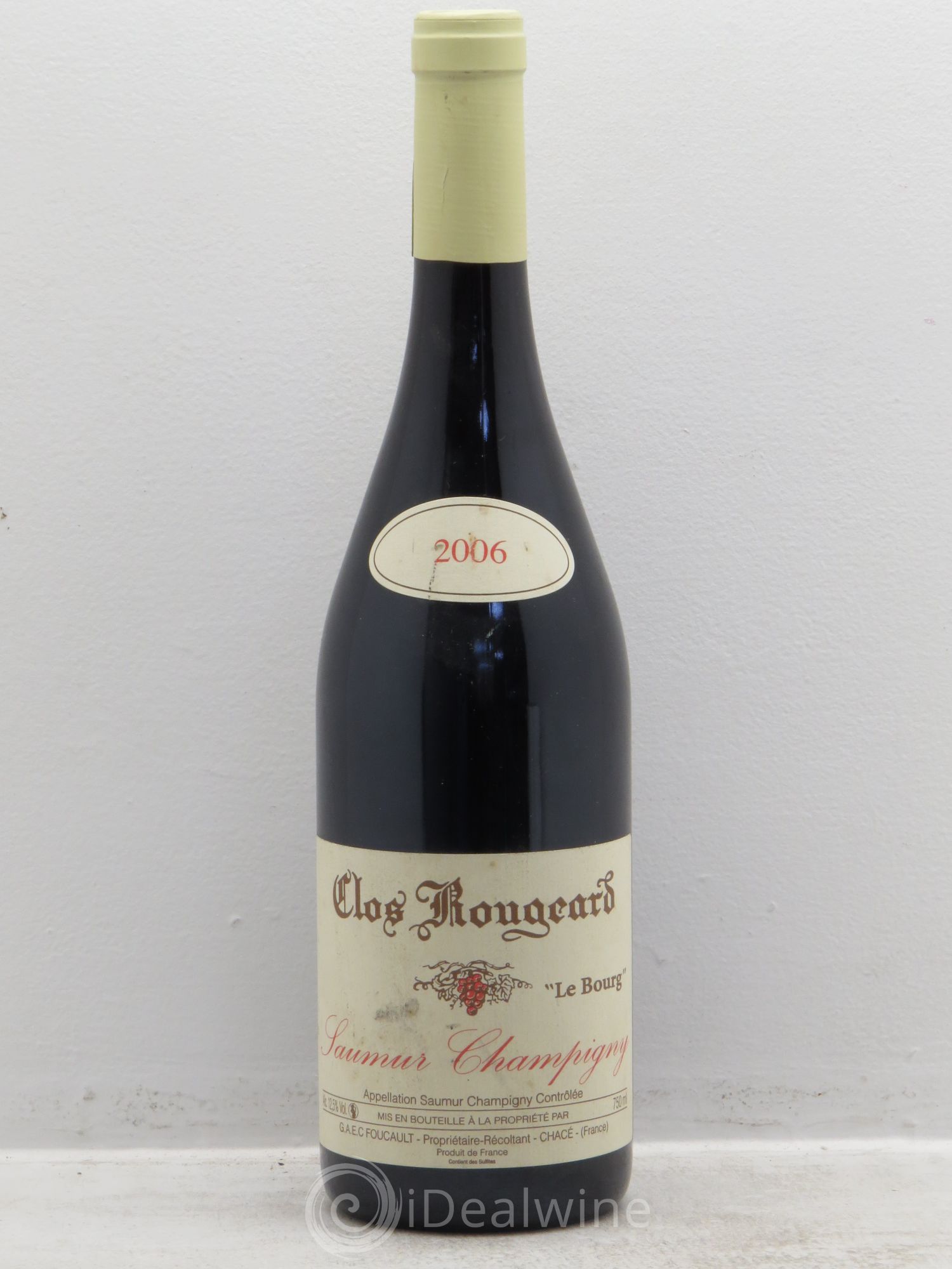 Saumur-Champigny Le Bourg Clos Rougeard 2006 - Lot de 1 bouteille - 0