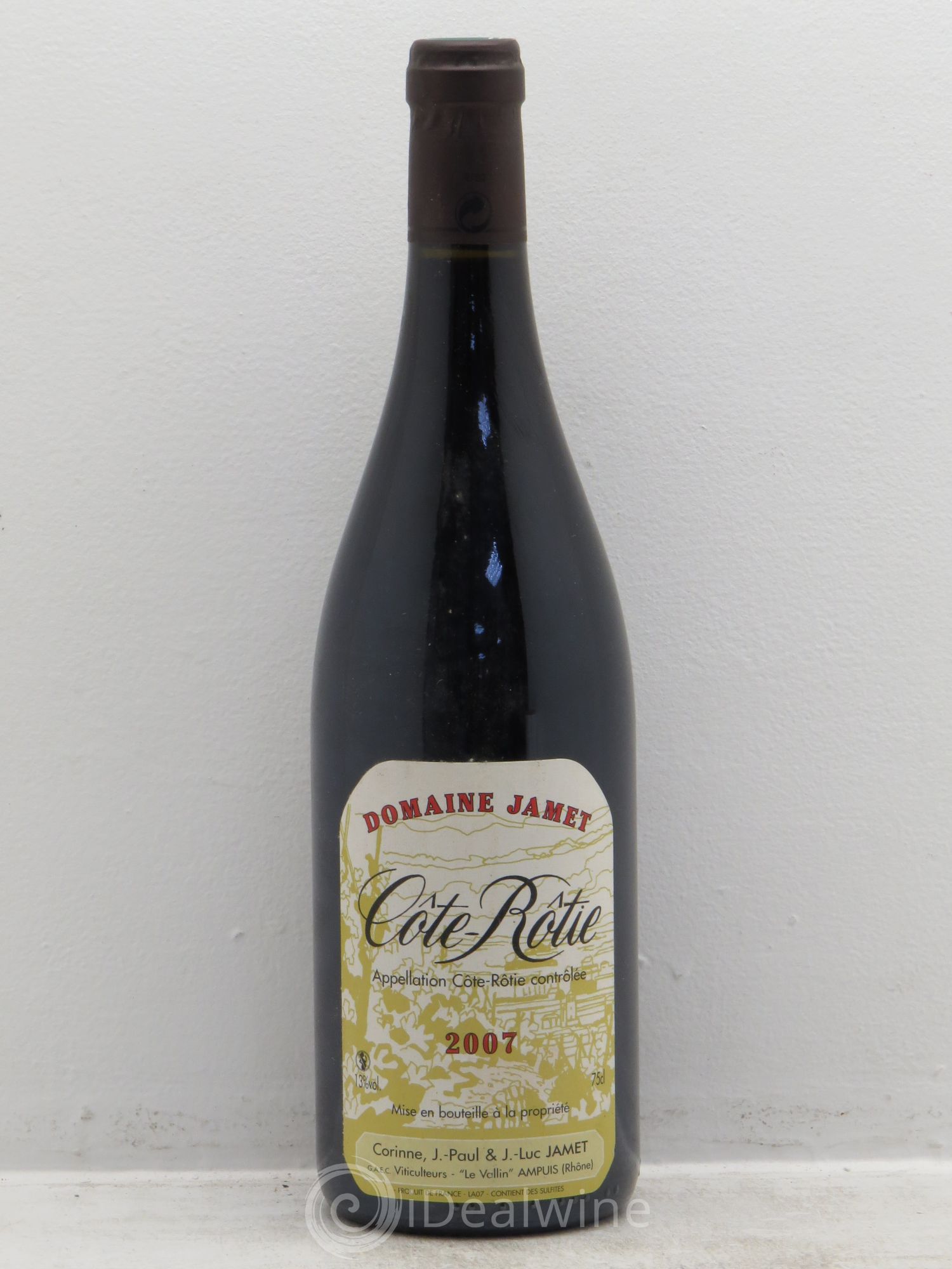Côte-Rôtie Jamet (Domaine) 2007 - Lot de 1 bouteille - 0