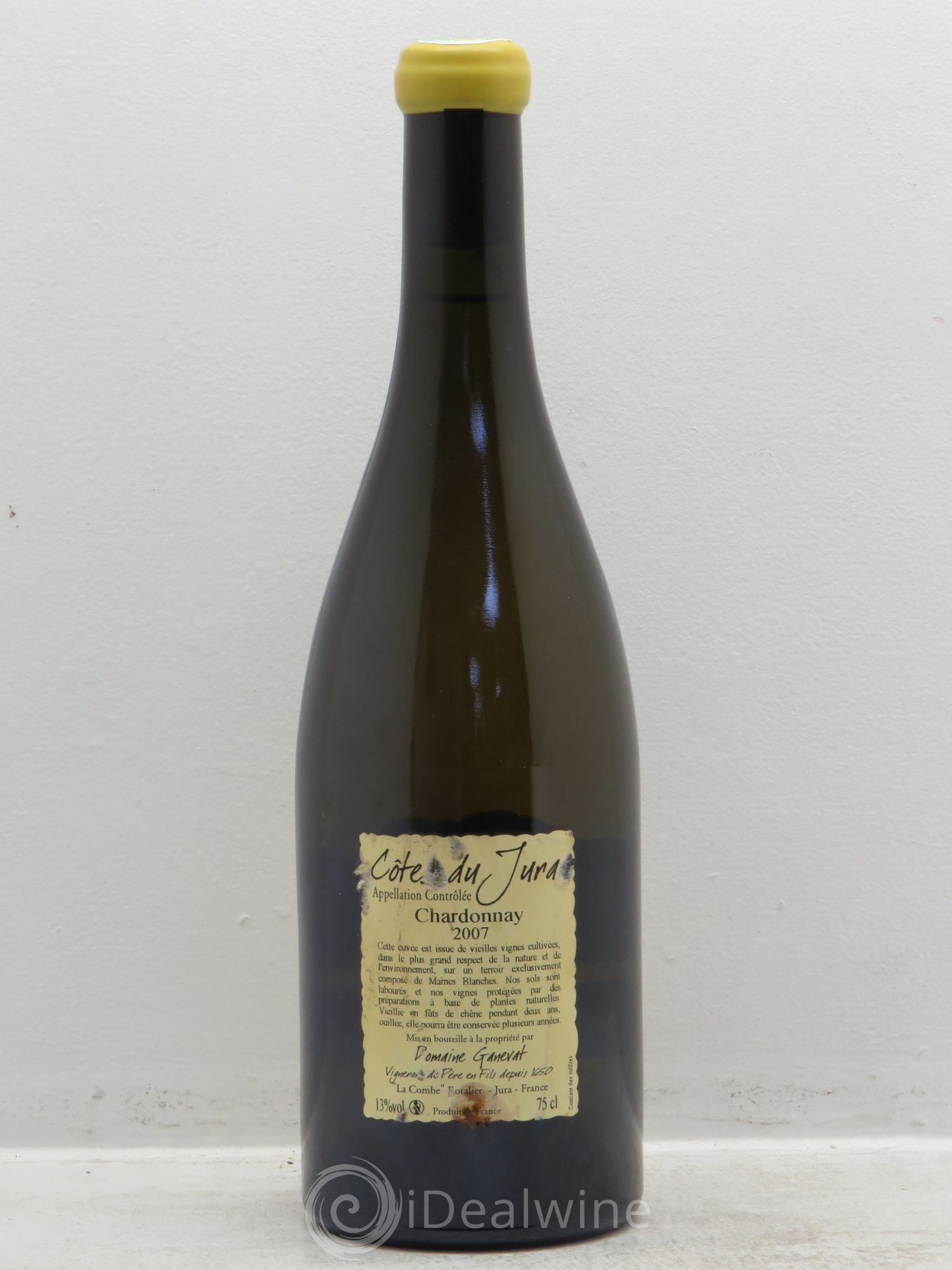 Côtes du Jura Les Grands Teppes Vieilles Vignes Jean-François Ganevat (Domaine) 2007 - Lot de 1 bouteille - 1