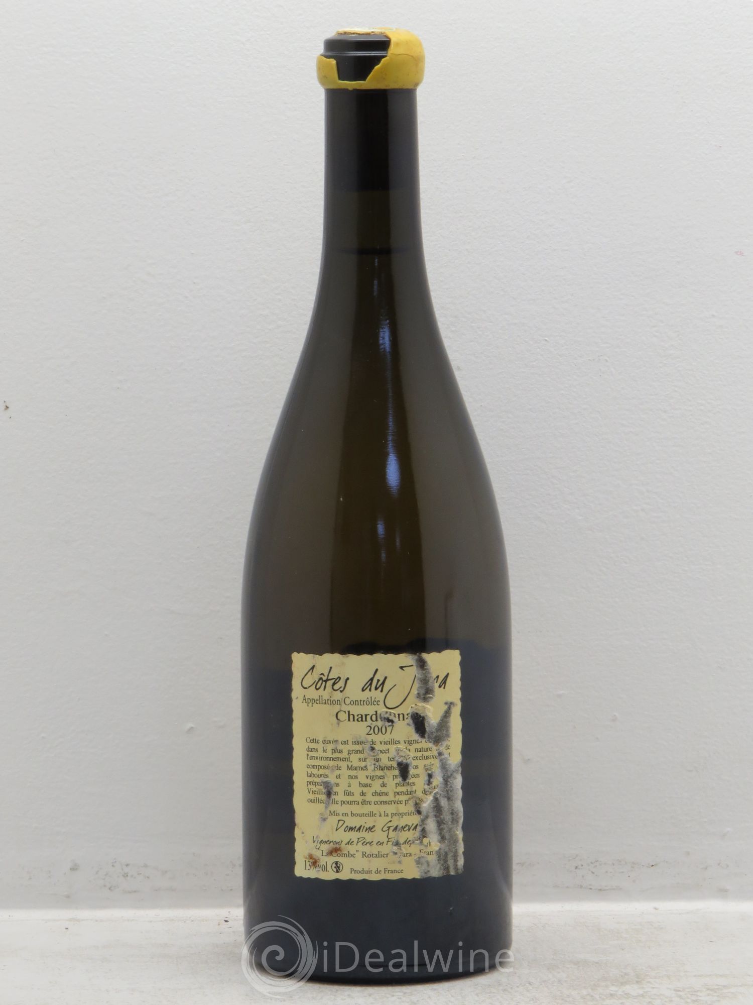 Côtes du Jura Les Grands Teppes Vieilles Vignes Jean-François Ganevat (Domaine) 2007 - Lot de 1 bouteille - 1