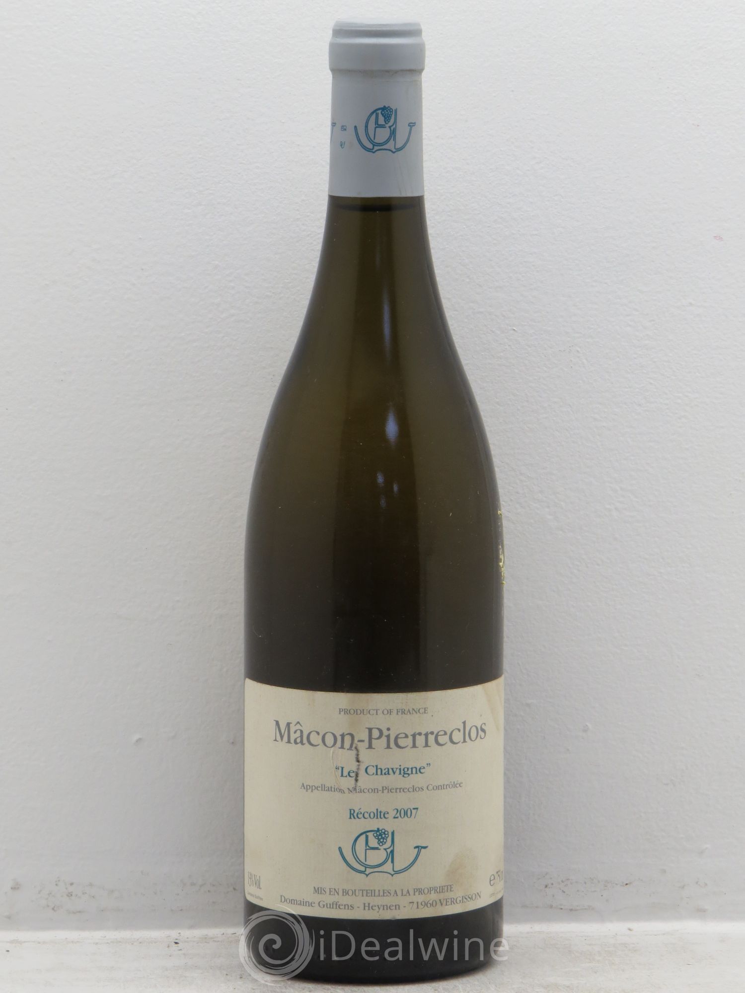Mâcon-Pierreclos Le Chavigne Guffens-Heynen 2007 - Lot de 1 bouteille - 0