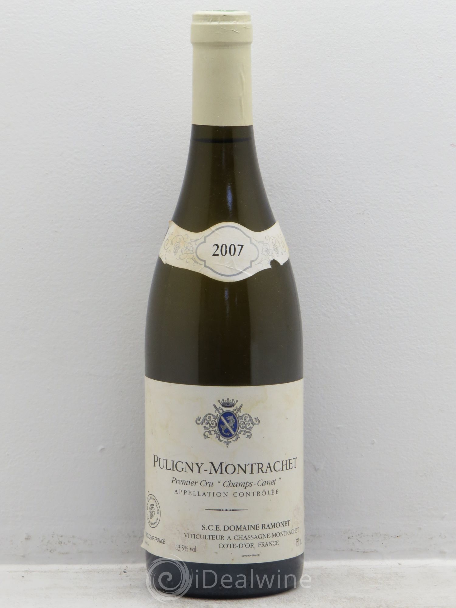 Puligny-Montrachet 1er Cru Champs Canet Ramonet (Domaine) 2007 - Lot de 1 bouteille - 0