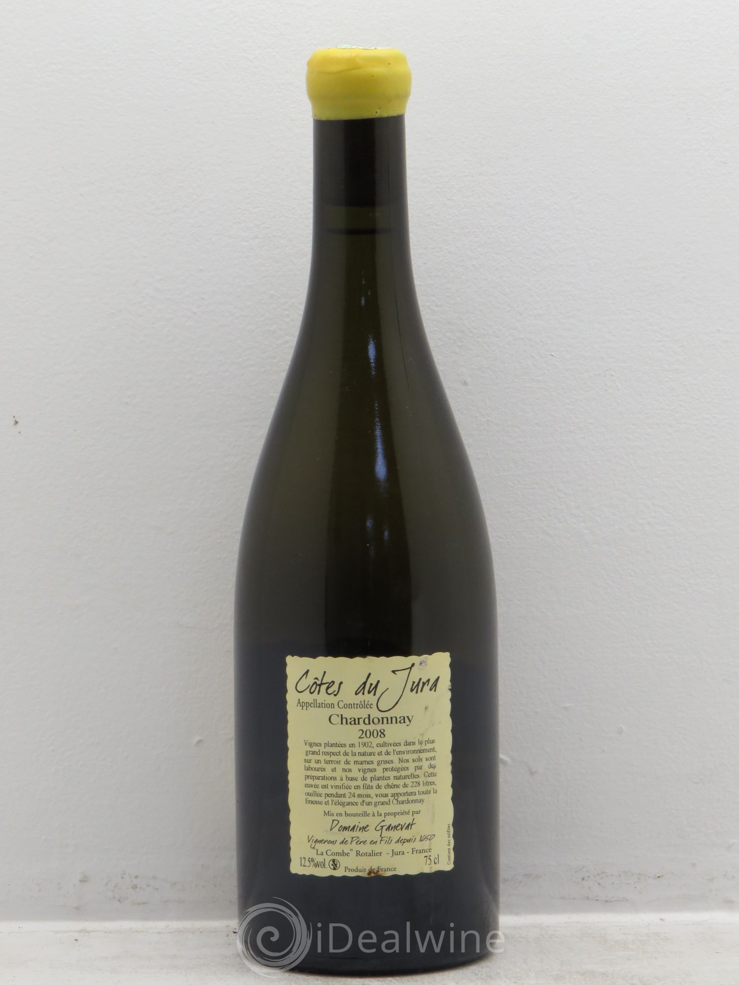 Côtes du Jura Les Chalasses Vieilles Vignes Jean-François Ganevat (Domaine) 2008 - Lot de 1 bouteille - 1