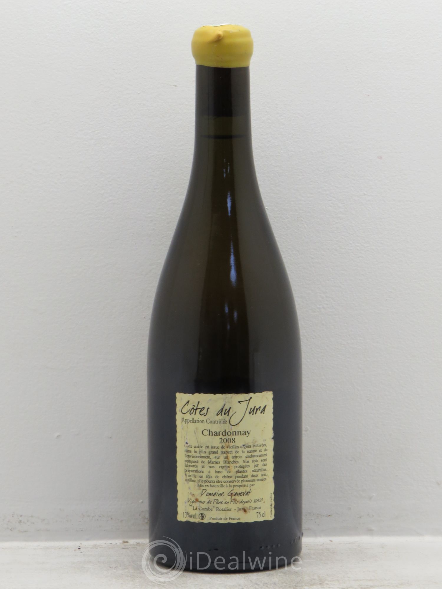 Côtes du Jura Les Grands Teppes Vieilles Vignes Jean-François Ganevat (Domaine) 2008 - Lot de 1 bouteille - 1