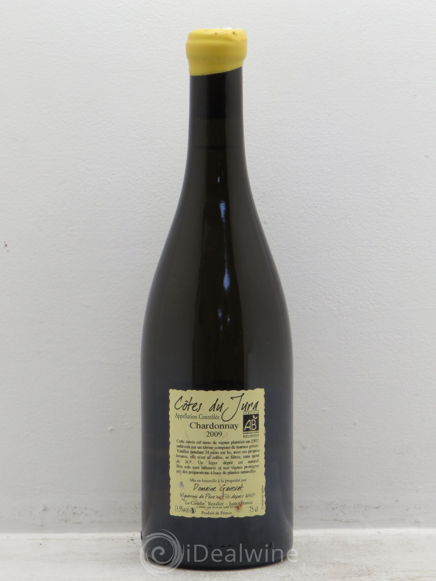 Côtes du Jura Les Chalasses Vieilles Vignes Jean-François Ganevat (Domaine) 2009 - Lot de 1 bouteille - 1