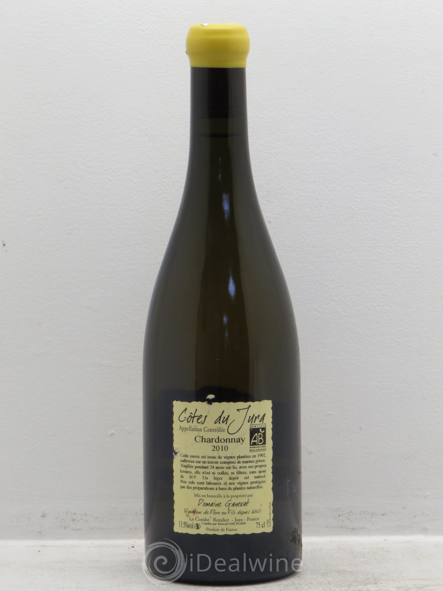 Côtes du Jura Les Chalasses Vieilles Vignes Jean-François Ganevat (Domaine) 2010 - Lot de 1 bouteille - 1