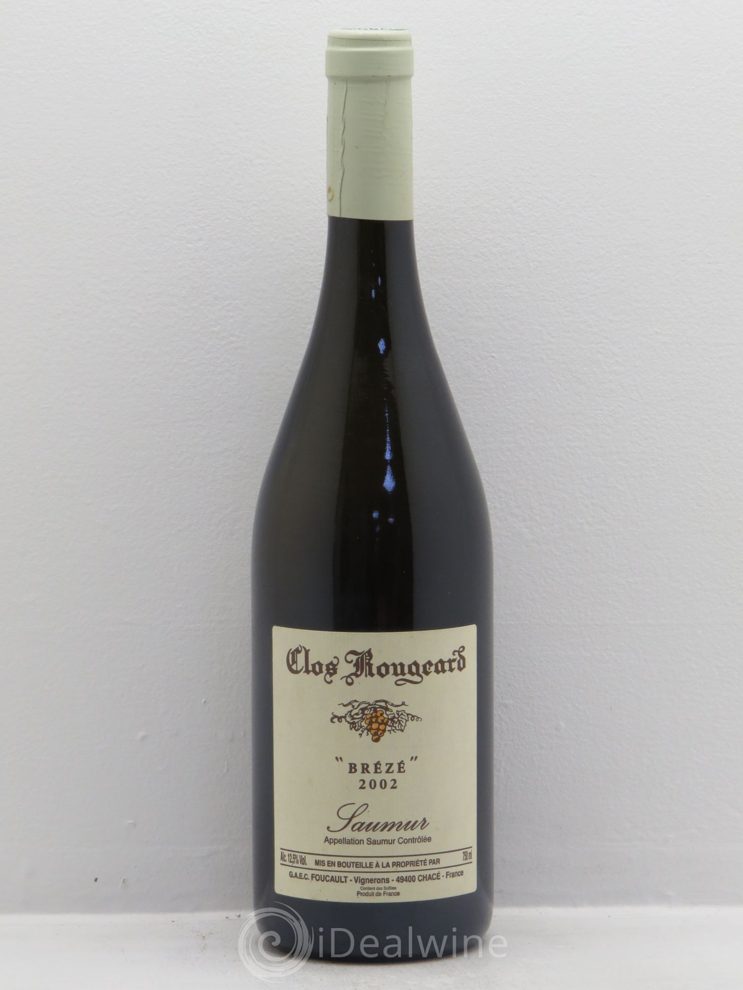 Saumur Brézé Clos Rougeard 2002 - Posten von 1 Flasche - 0