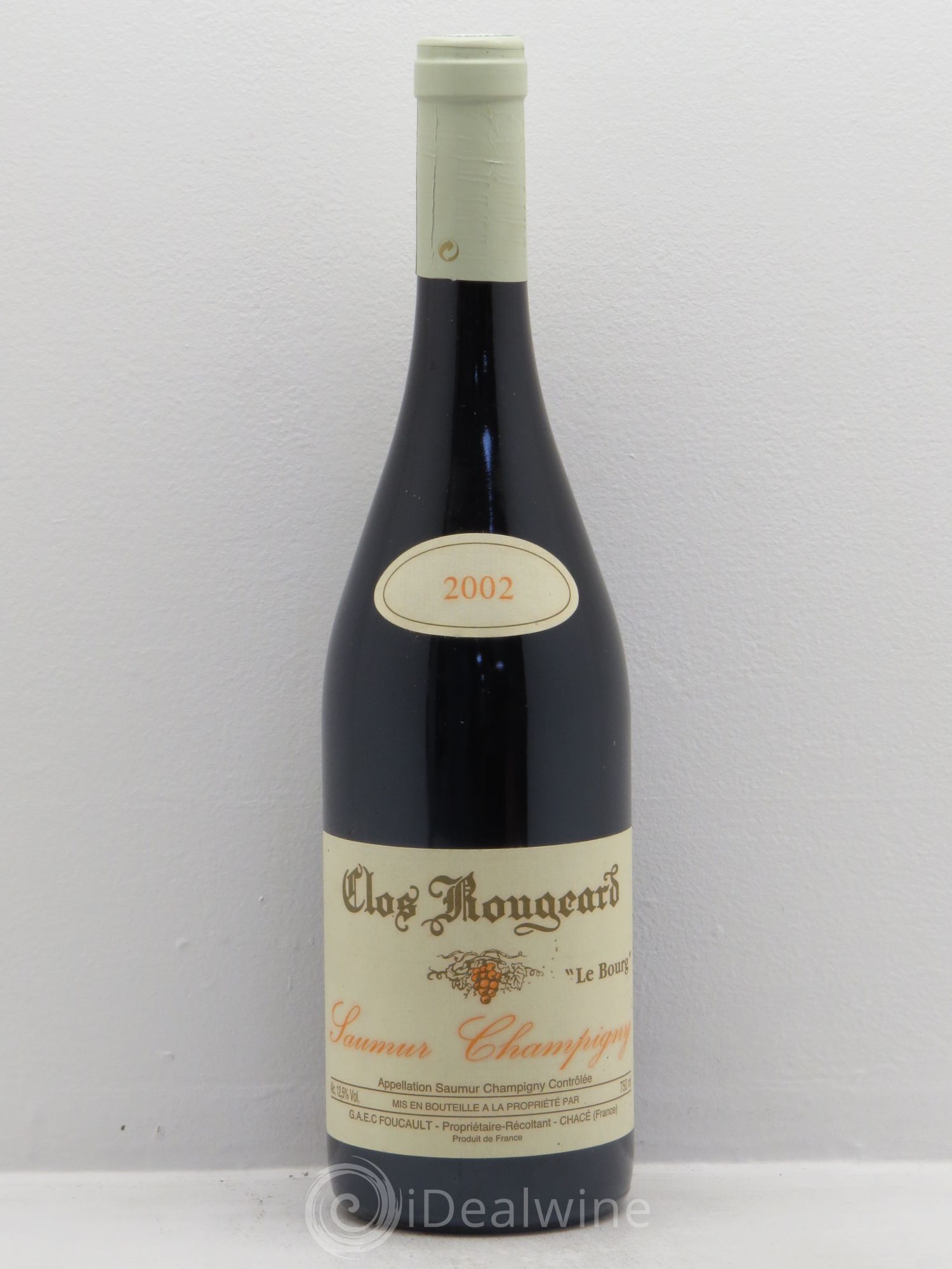 Saumur-Champigny Le Bourg Clos Rougeard 2002 - Lot de 1 bouteille - 0