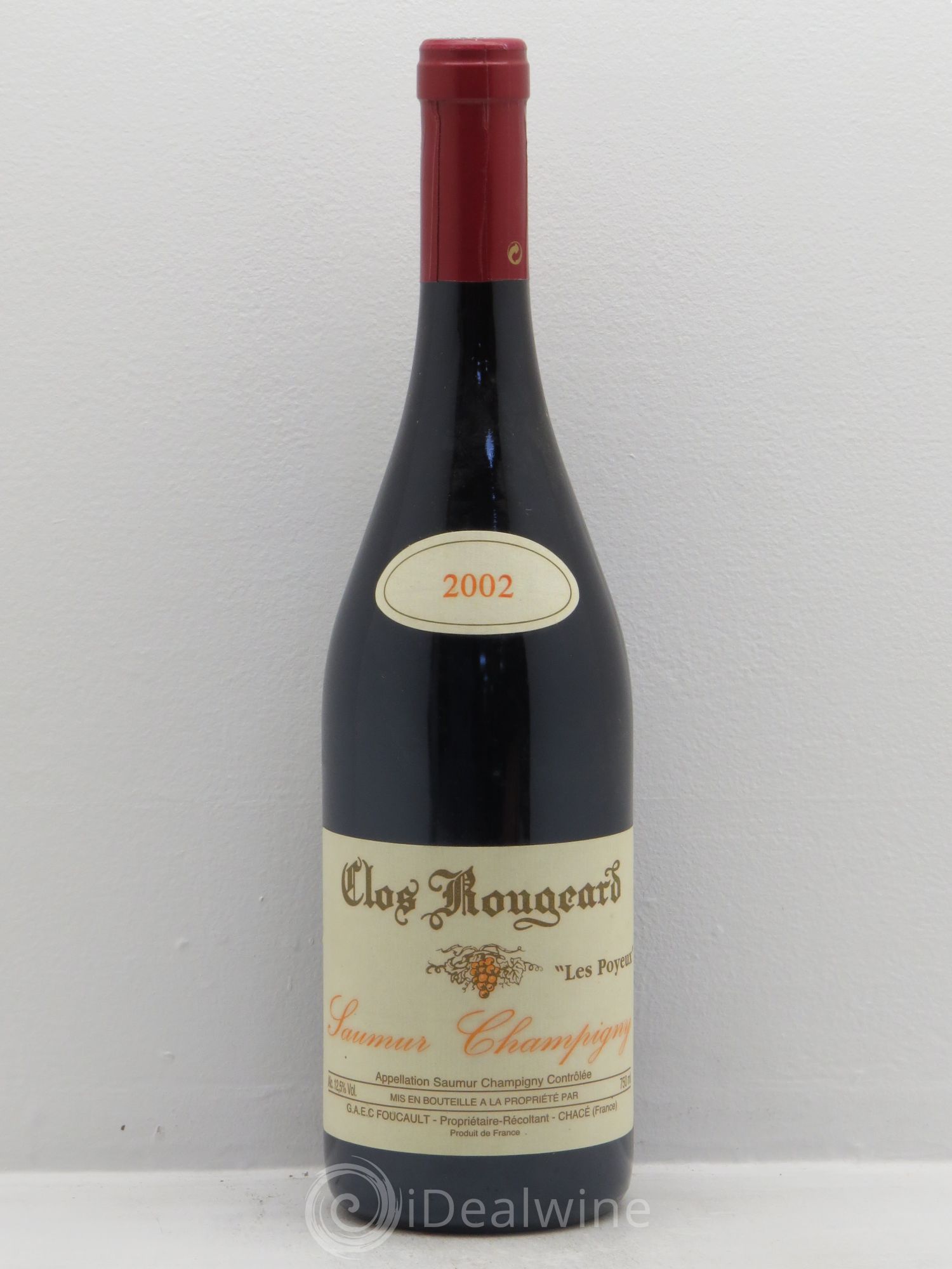 Saumur-Champigny Les Poyeux Clos Rougeard 2002 - Lot de 1 bouteille - 0