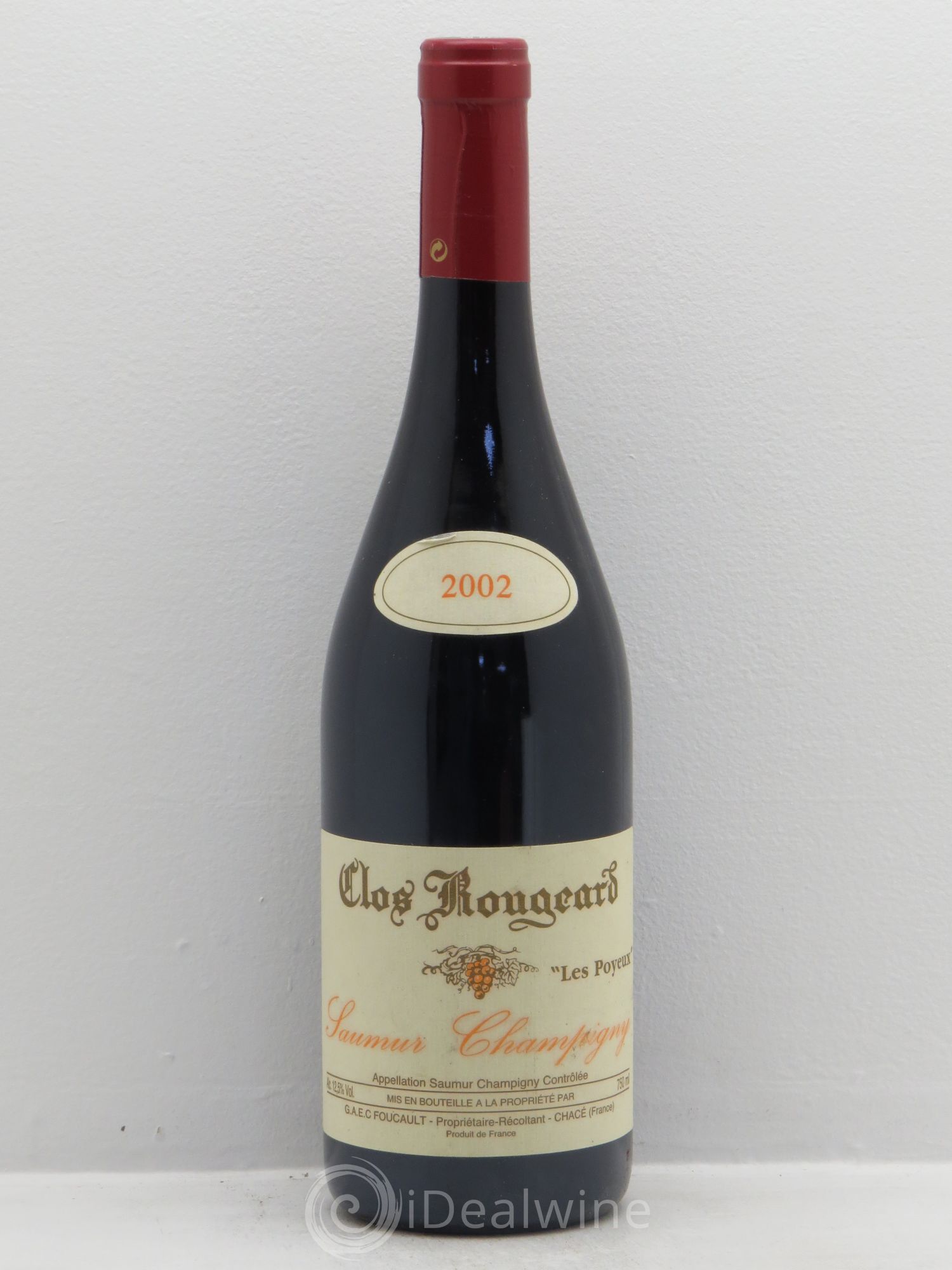 Saumur-Champigny Les Poyeux Clos Rougeard 2002 - Lot de 1 bouteille - 0