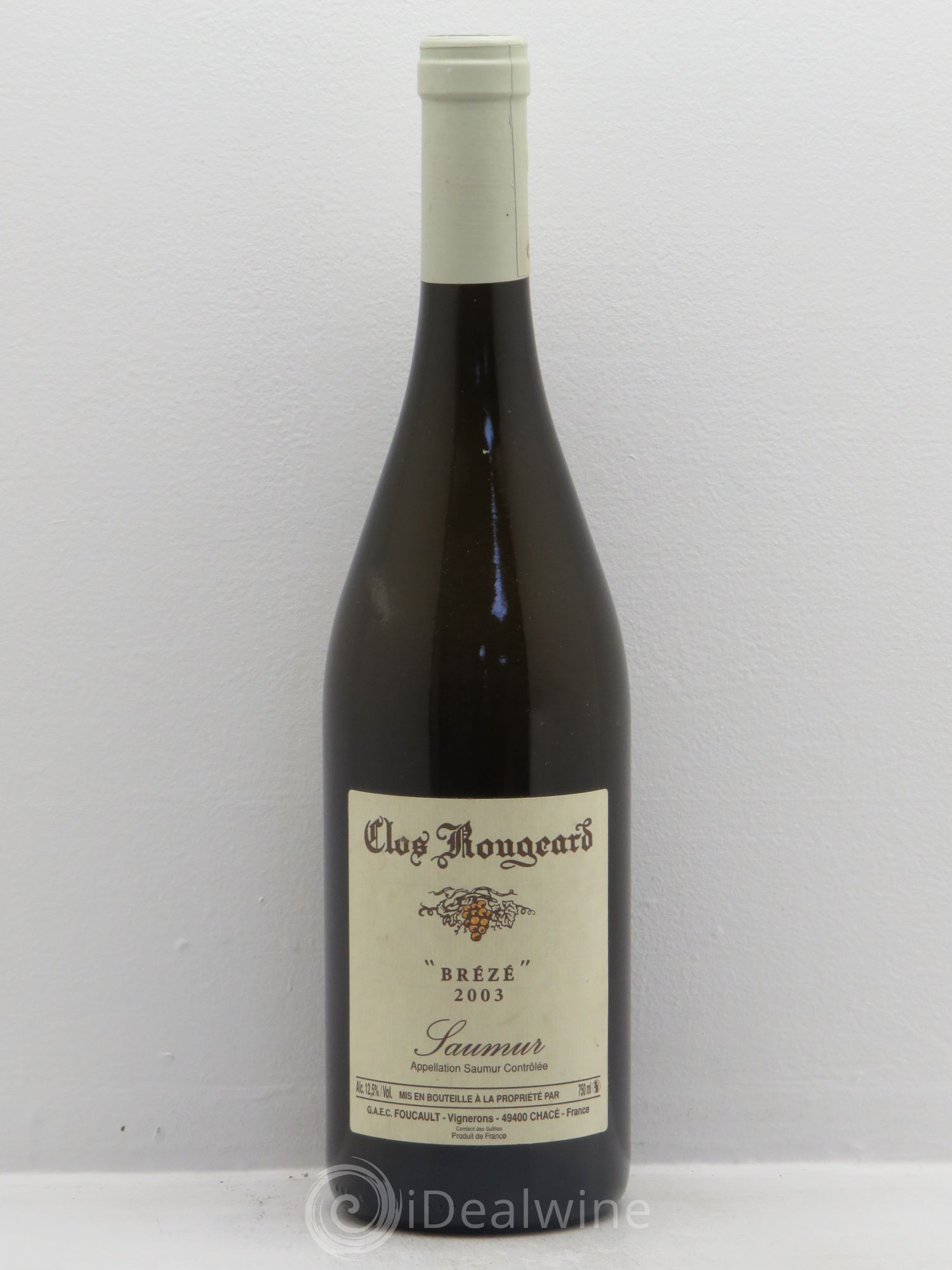 Saumur Brézé Clos Rougeard 2003 - Posten von 1 Flasche - 0