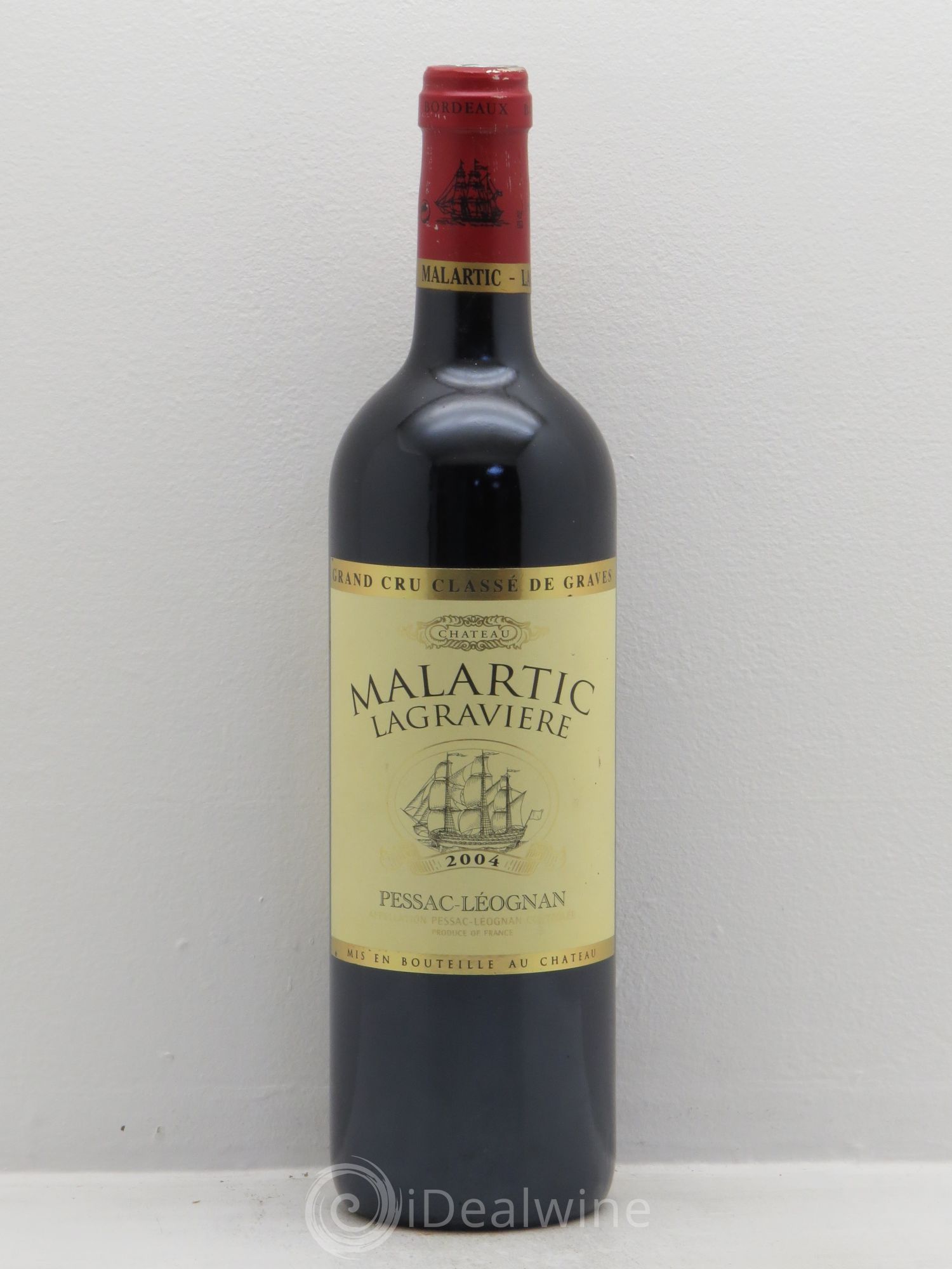 Château Malartic-Lagravière Cru Classé de Graves 2004 - Lot de 1 bouteille - 0