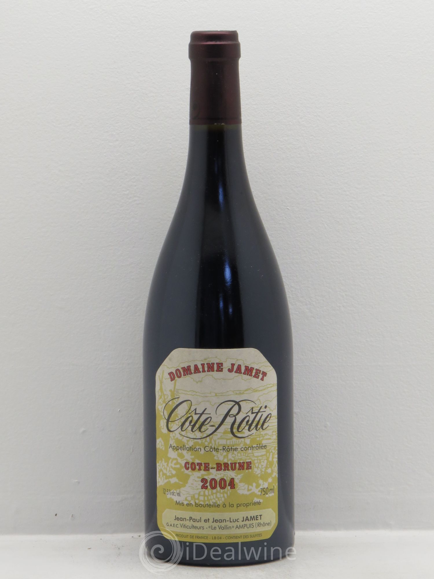 Côte-Rôtie Côte Brune Jamet (Domaine) 2004 - Lot de 1 bouteille - 0