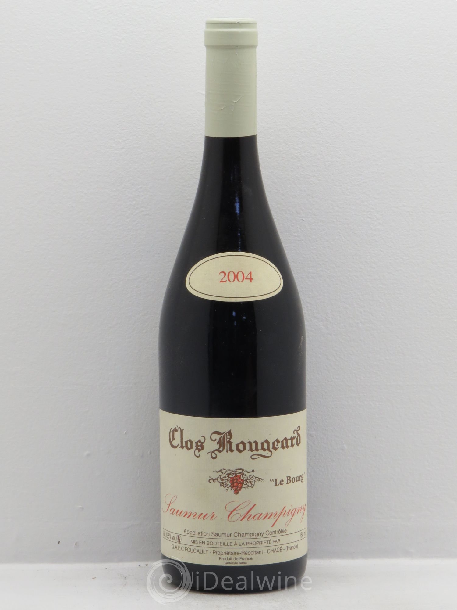 Saumur-Champigny Le Bourg Clos Rougeard 2004 - Lot de 1 bouteille - 0