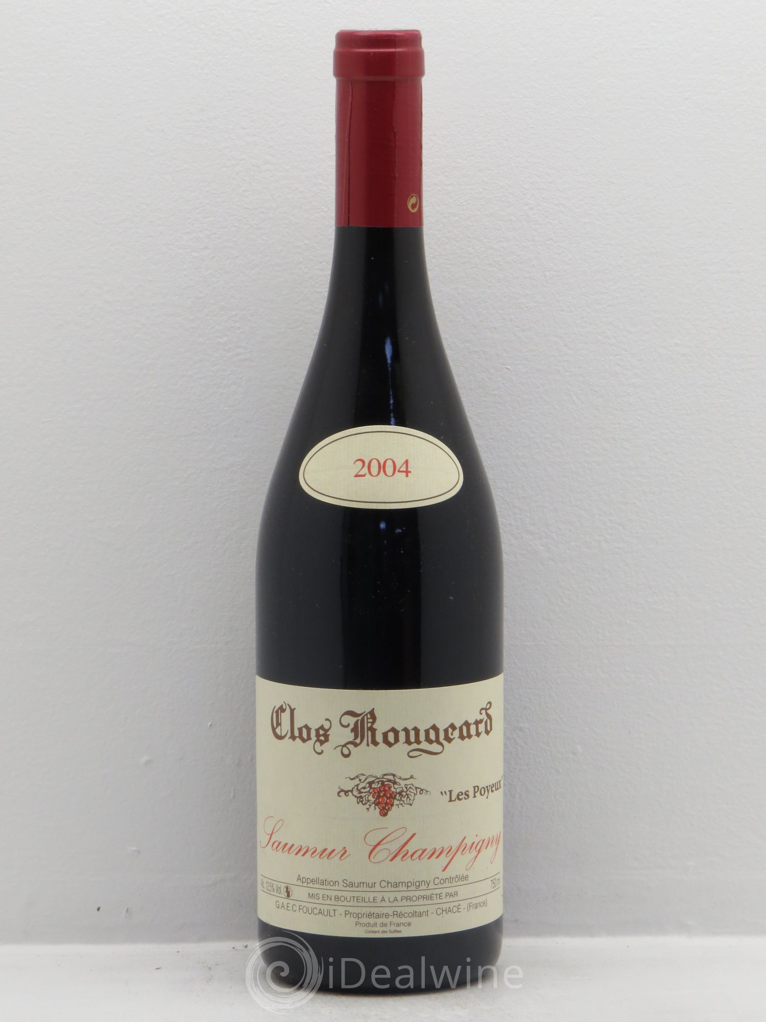Saumur-Champigny Les Poyeux Clos Rougeard 2004 - Lot de 1 bouteille - 0