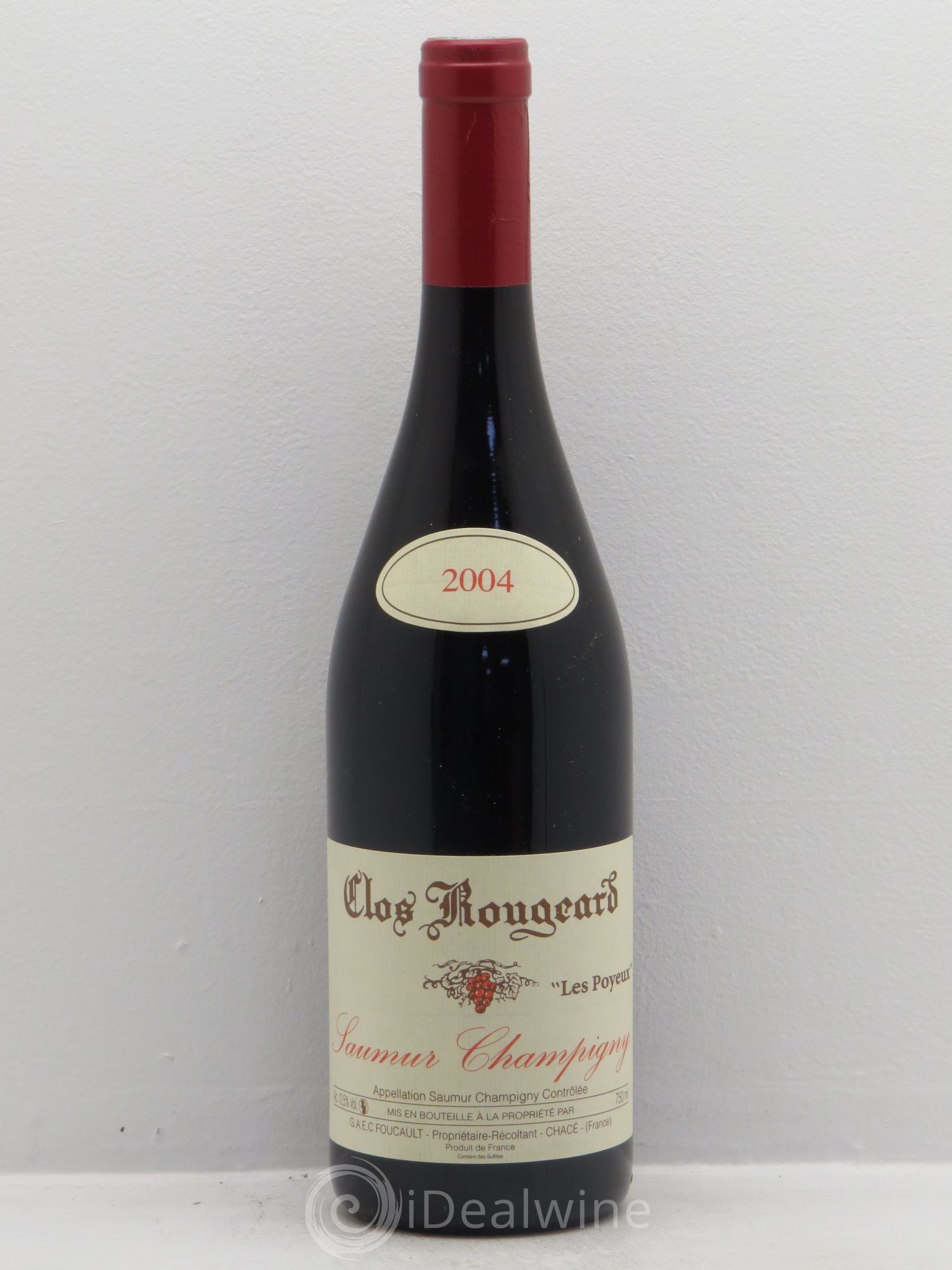 Saumur-Champigny Les Poyeux Clos Rougeard 2004 - Lot de 1 bouteille - 0