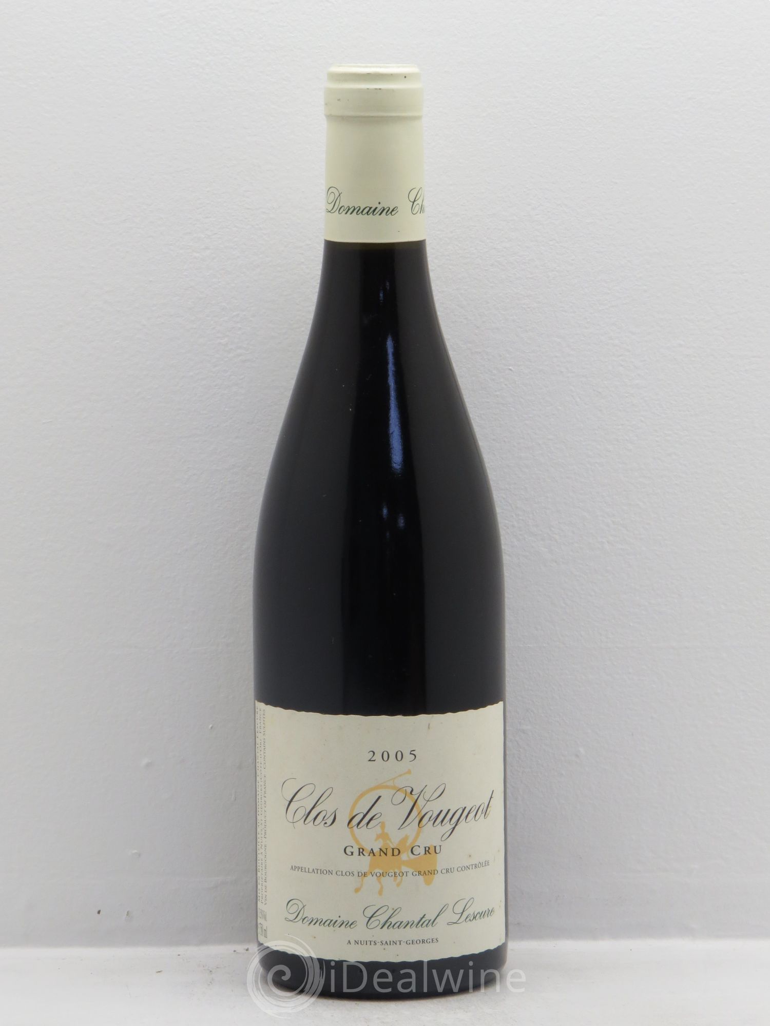 Clos de Vougeot Grand Cru Lescure 2005 - Lot de 1 bouteille - 0