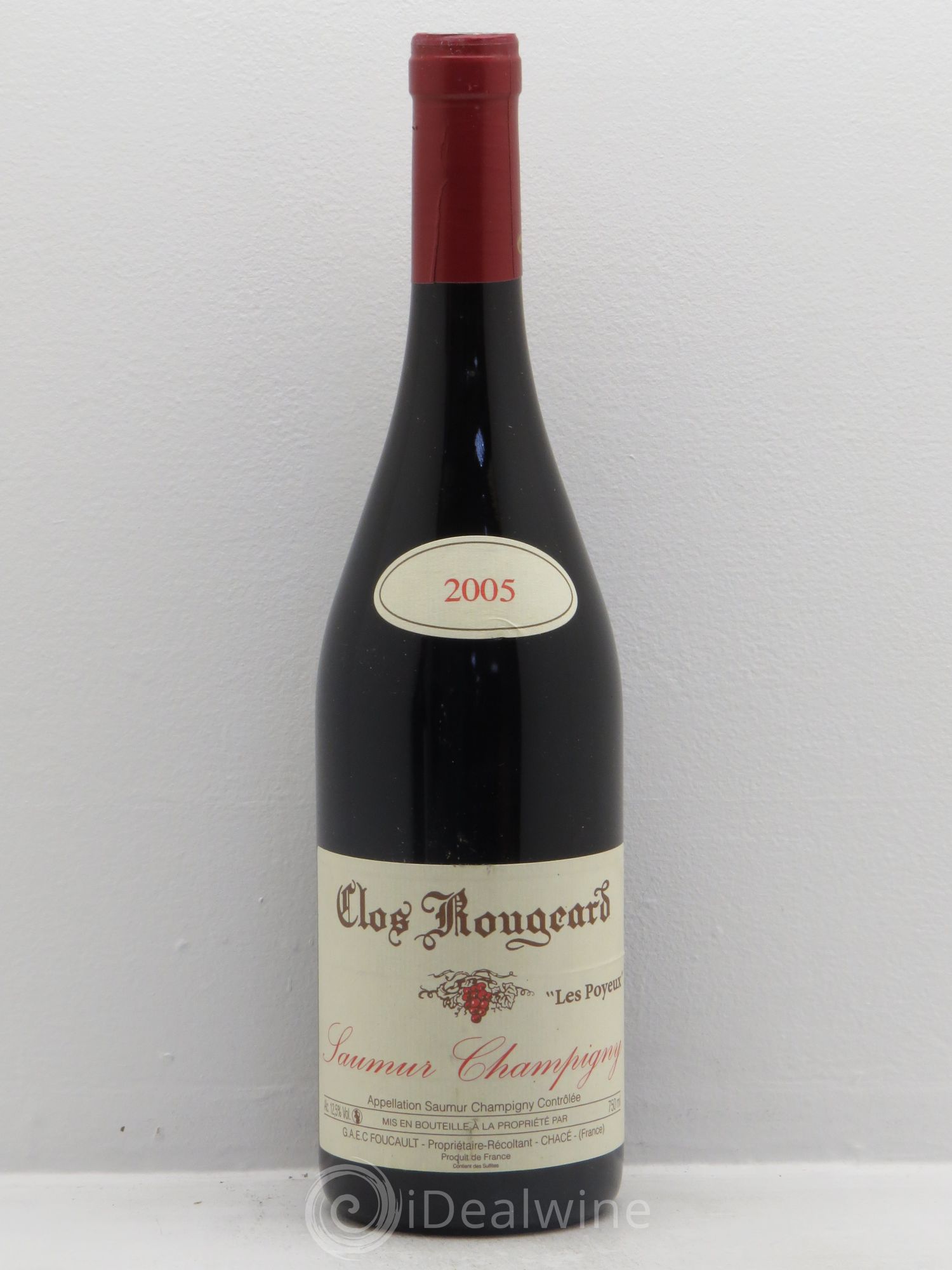Saumur-Champigny Les Poyeux Clos Rougeard 2005 - Lot de 1 bouteille - 0