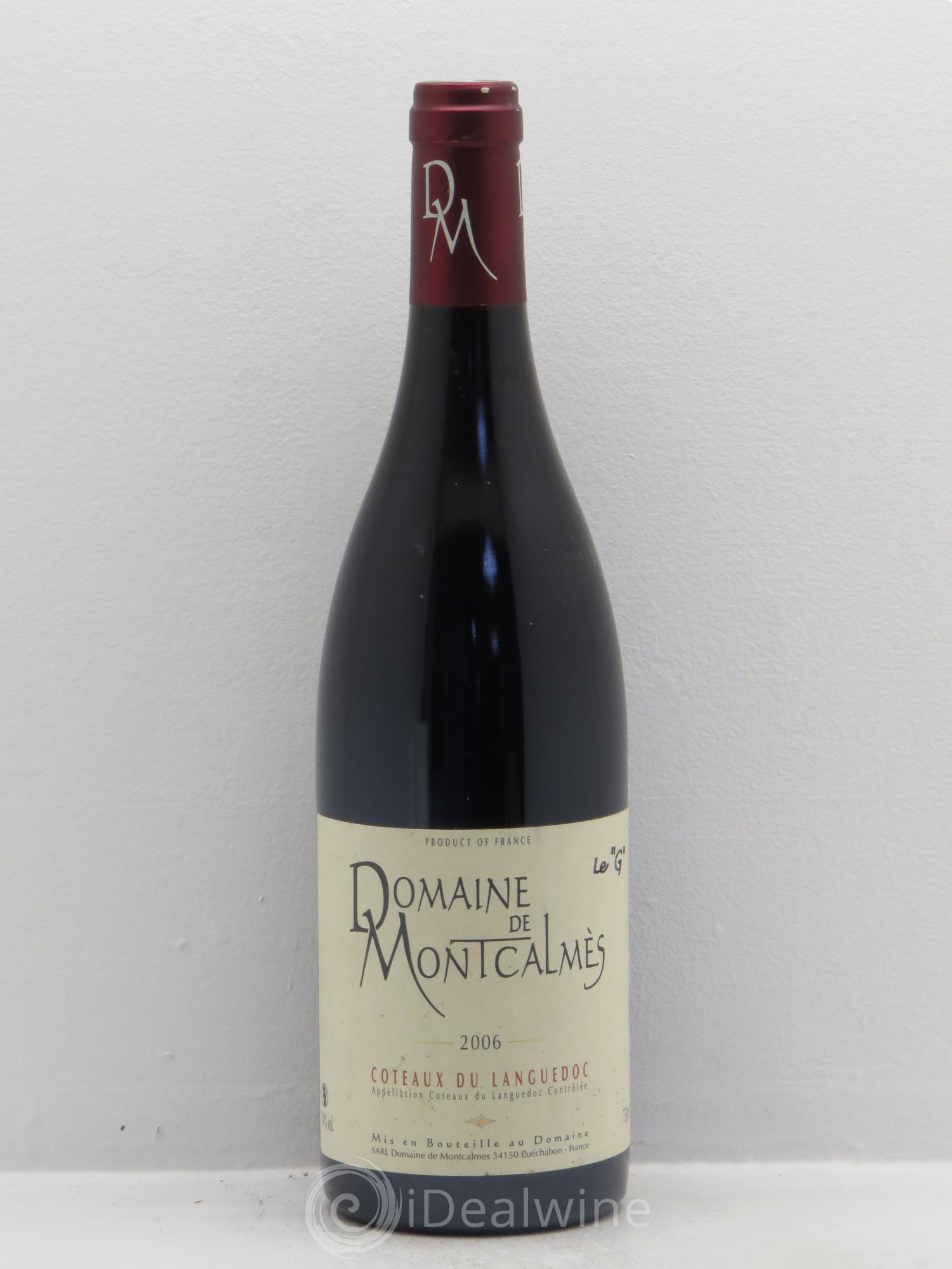 Coteaux du Languedoc - Le Geai Domaine de Montcalmès Frédéric Pourtalié 2006 - Lot de 1 bouteille - 0