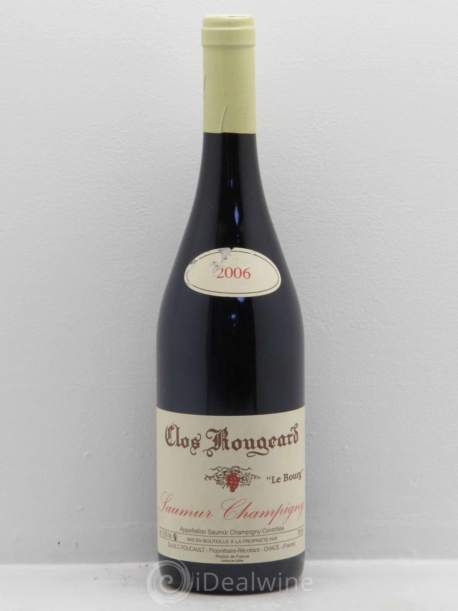 Saumur-Champigny Le Bourg Clos Rougeard 2006 - Lot de 1 bouteille - 0