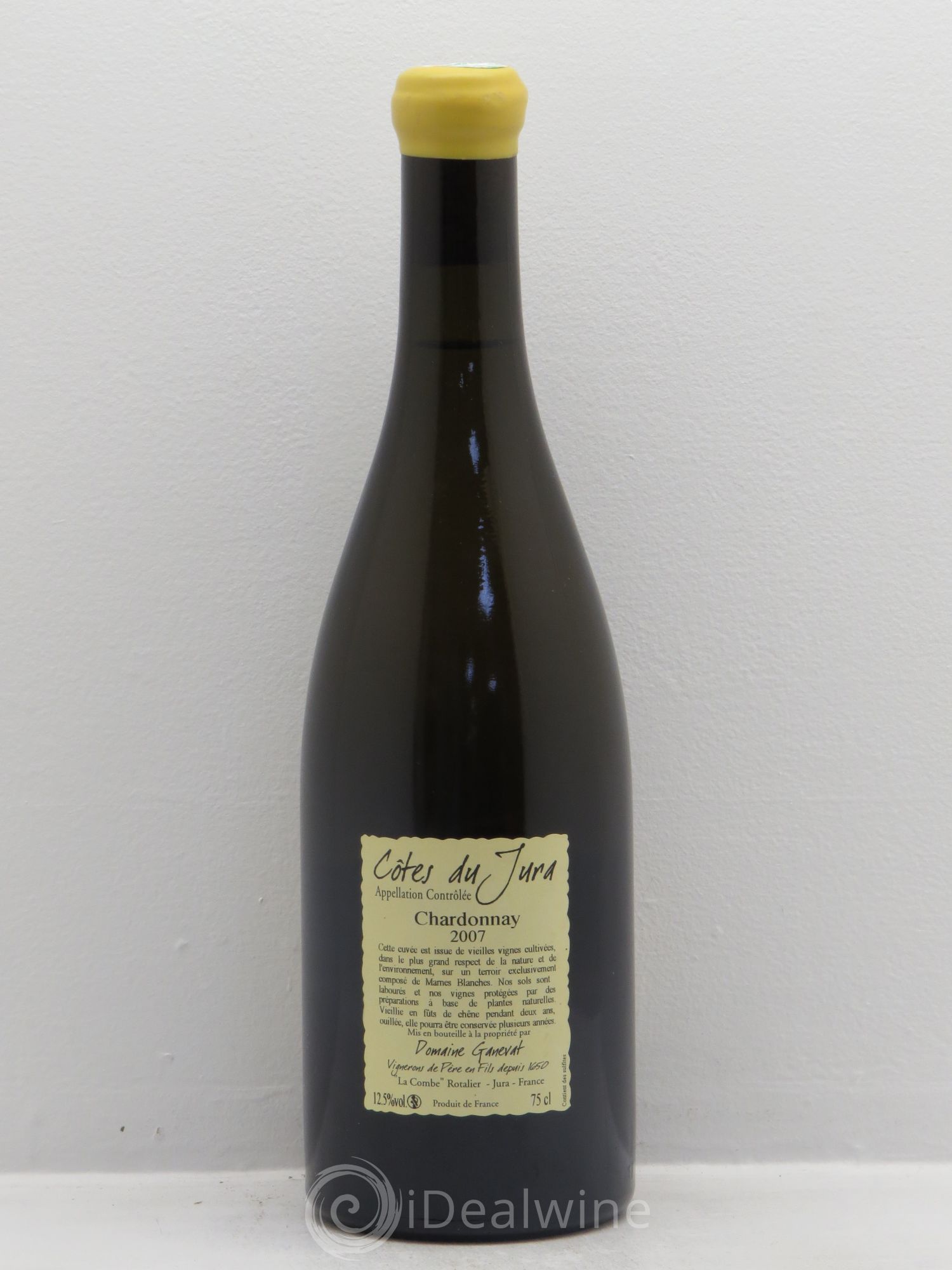 Côtes du Jura Les Grands Teppes Vieilles Vignes Jean-François Ganevat (Domaine) 2007 - Lot de 1 bouteille - 1